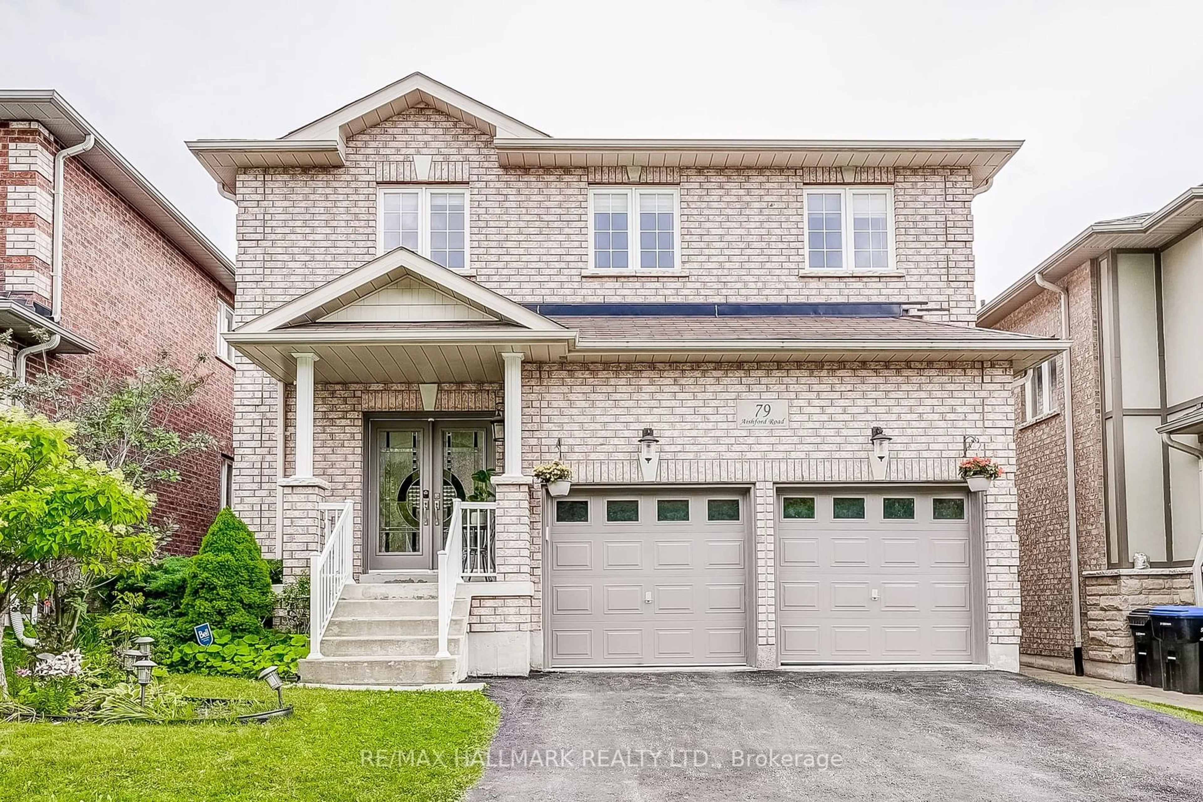 Home with brick exterior material for 79 Aishford Rd, Bradford West Gwillimbury Ontario L3Z 3H9