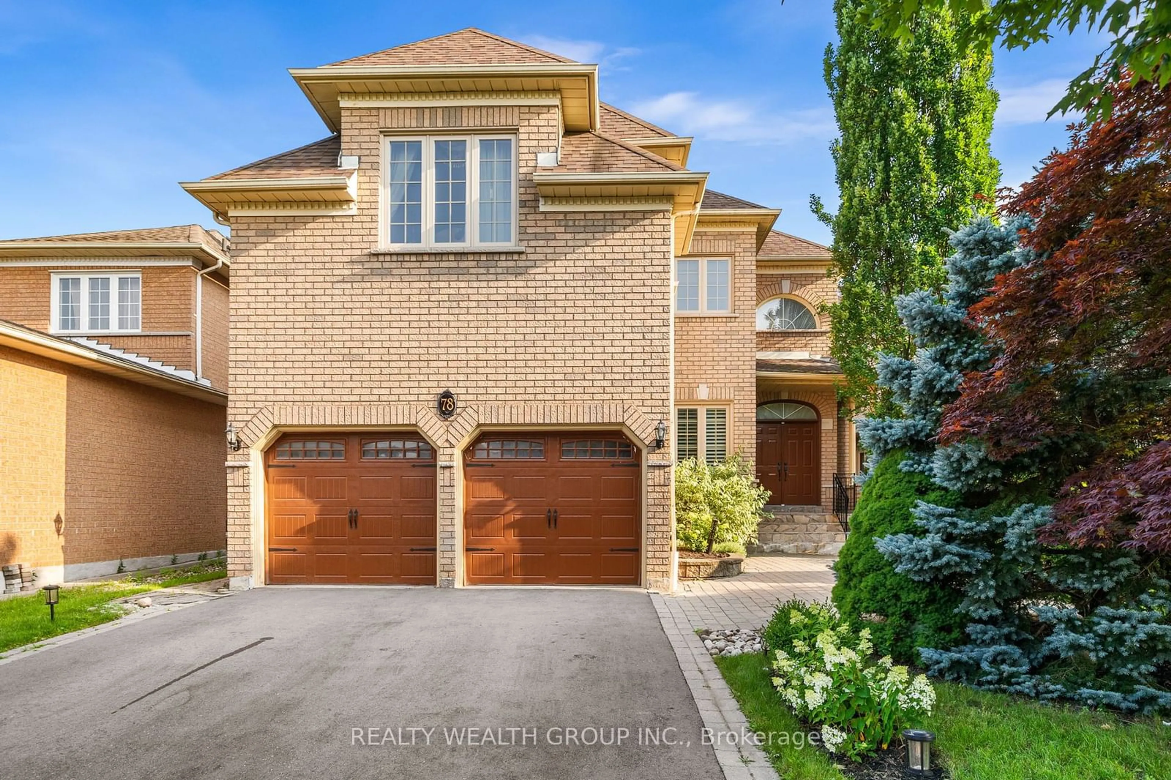 Home with brick exterior material for 78 bradgate Dr, Markham Ontario L3T 7M3