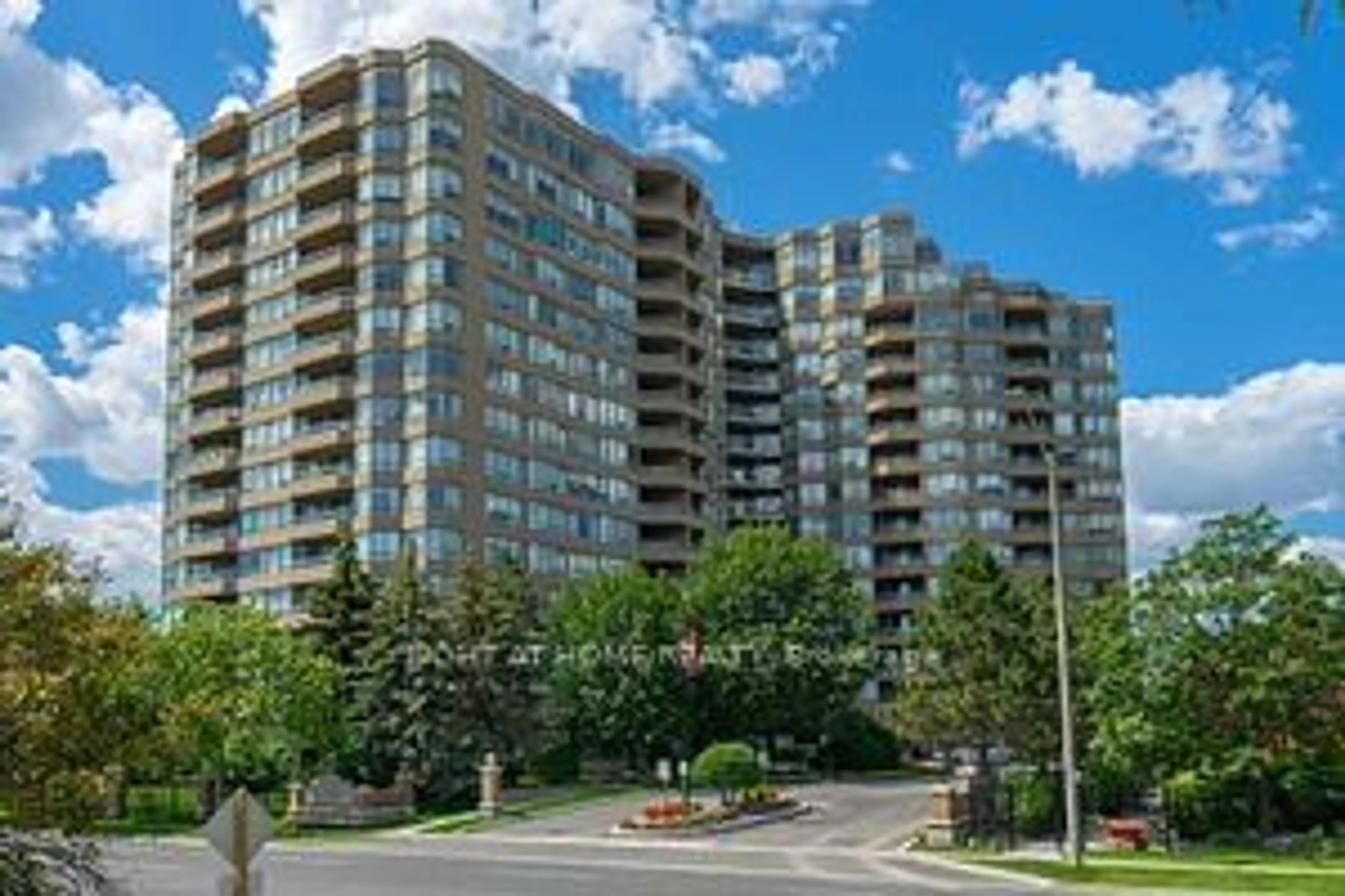 A pic from exterior of the house or condo for 610 Bullock Dr #1015, Markham Ontario L3R 0G1