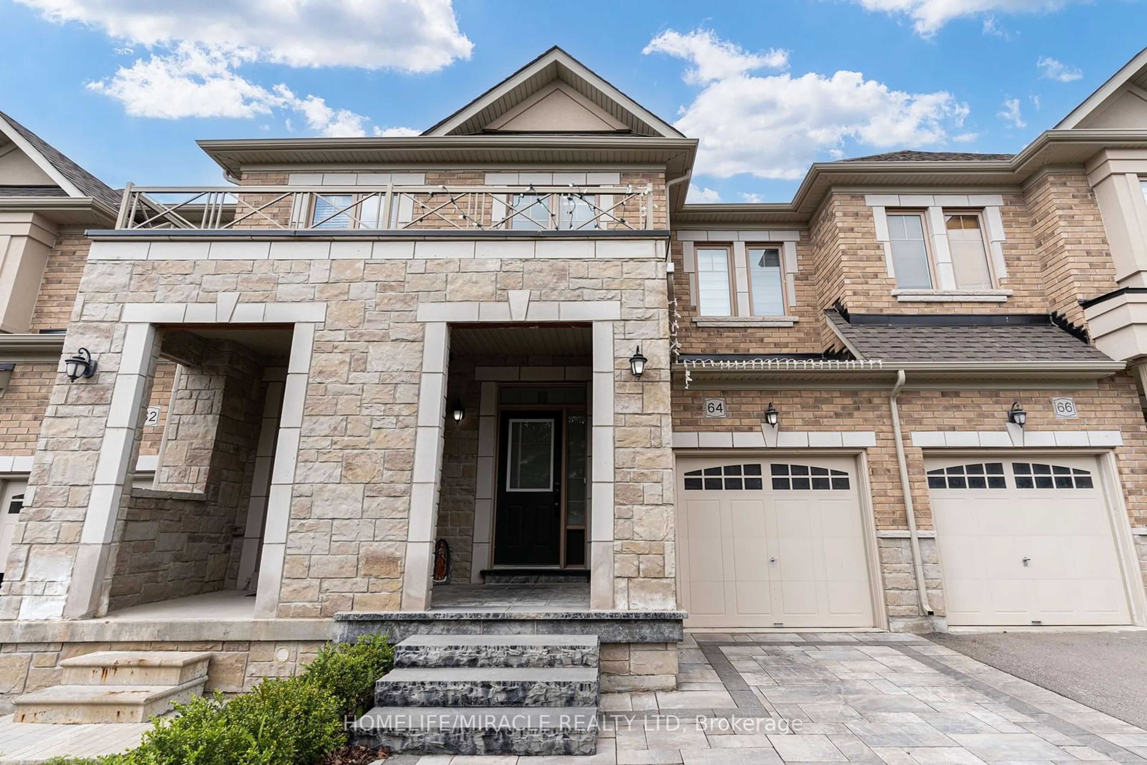 Home with brick exterior material for 64 Fortis Cres, Bradford West Gwillimbury Ontario L3Z 0W2