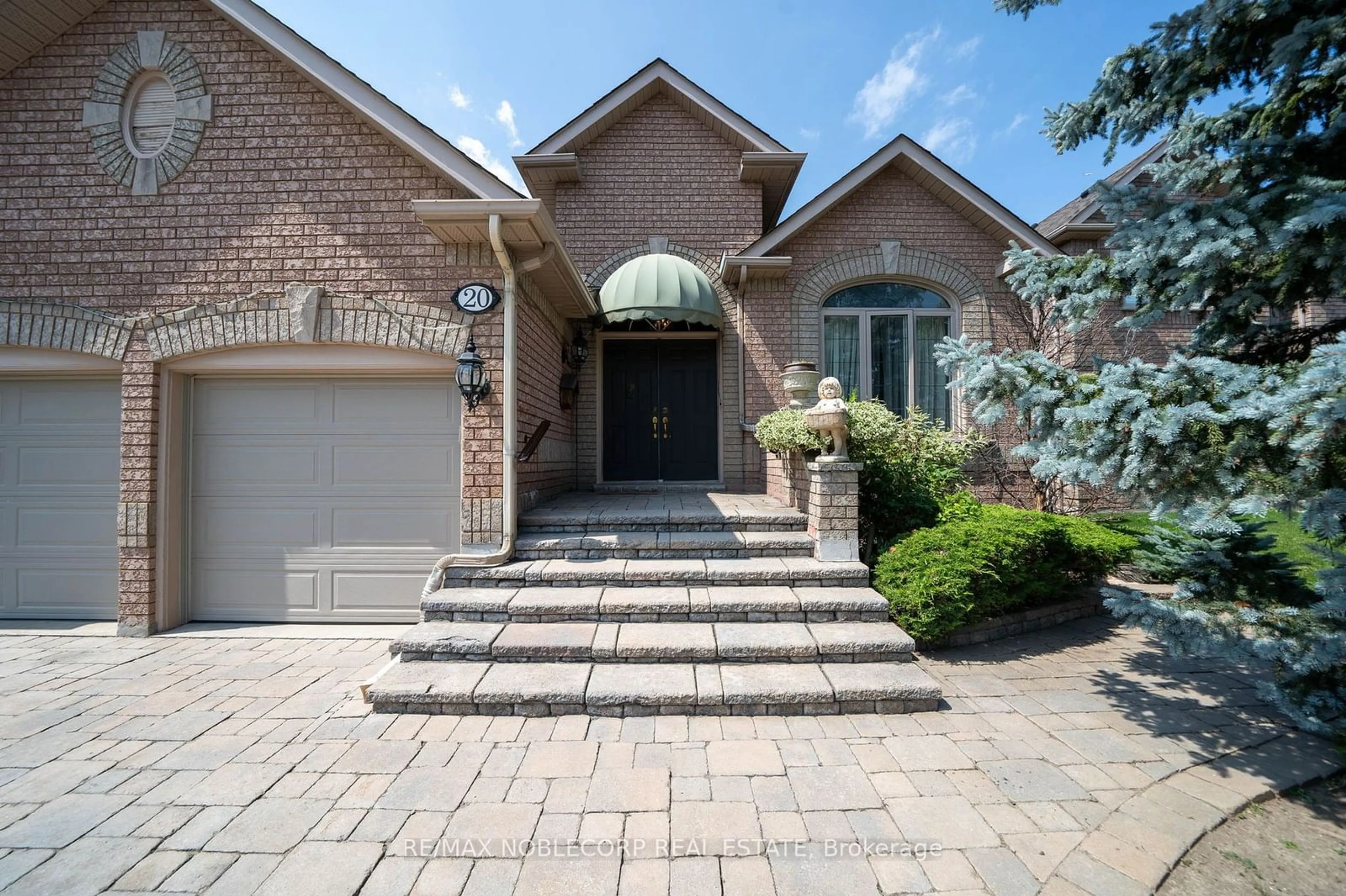 Home with brick exterior material for 20 Helmsdale Ave, Vaughan Ontario L6A 2G5