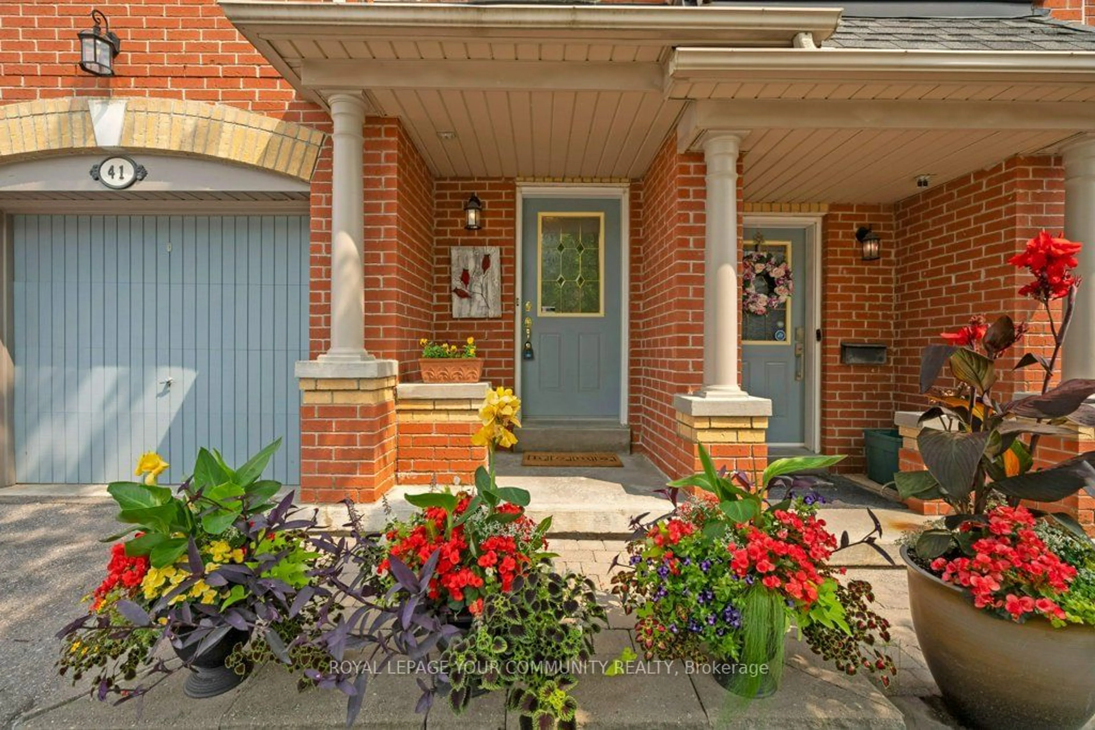 Home with brick exterior material for 41 Marmill Way, Markham Ontario L3P 7V6