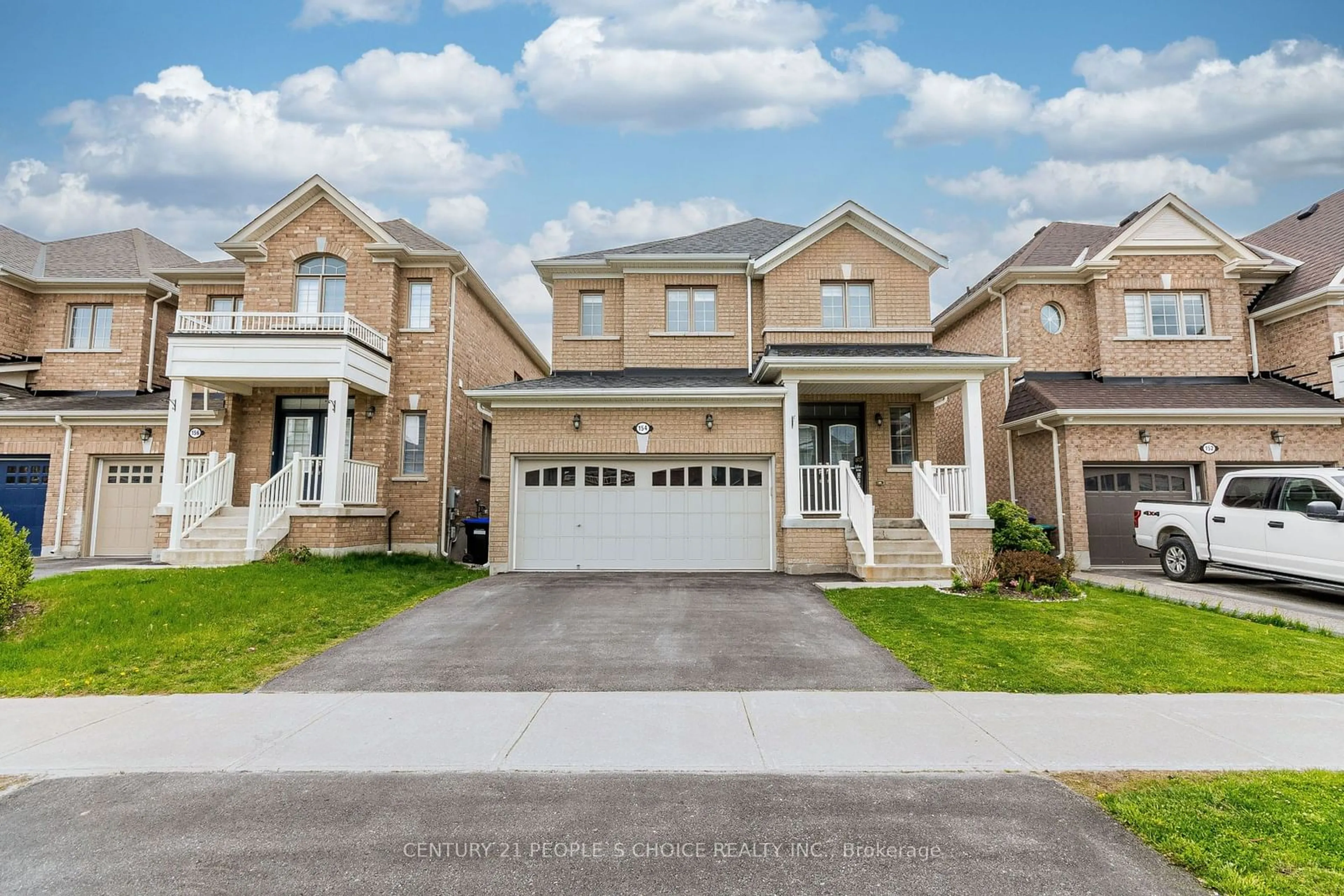 Frontside or backside of a home for 154 Sharpe Cres, New Tecumseth Ontario L0G 1W0