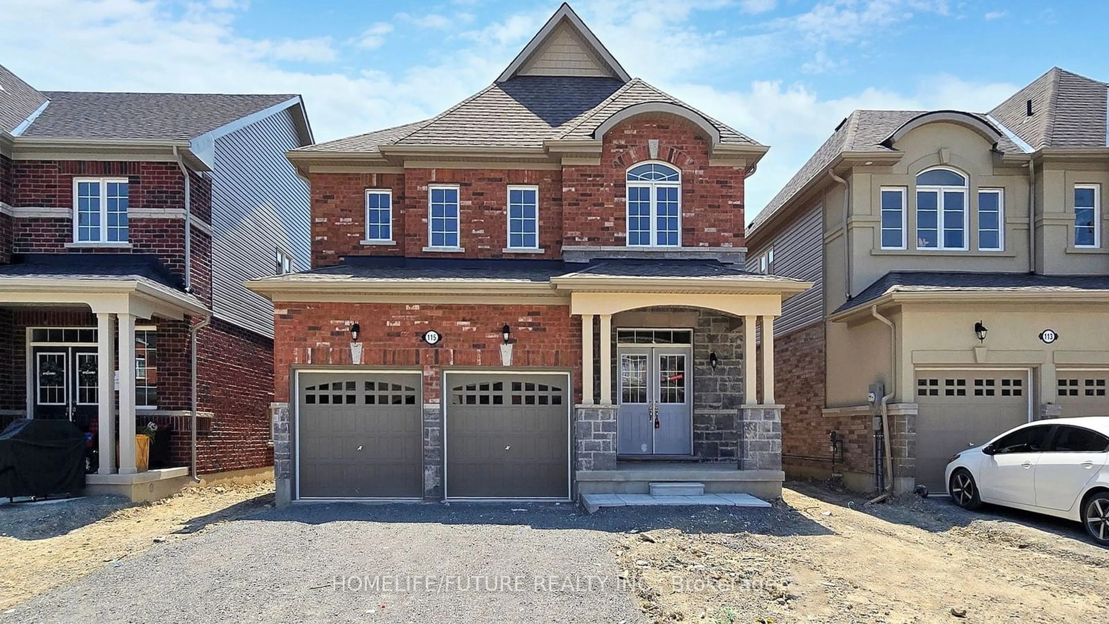 Home with brick exterior material for 115 Cliff Thompson Crt, Georgina Ontario L0E 1R0