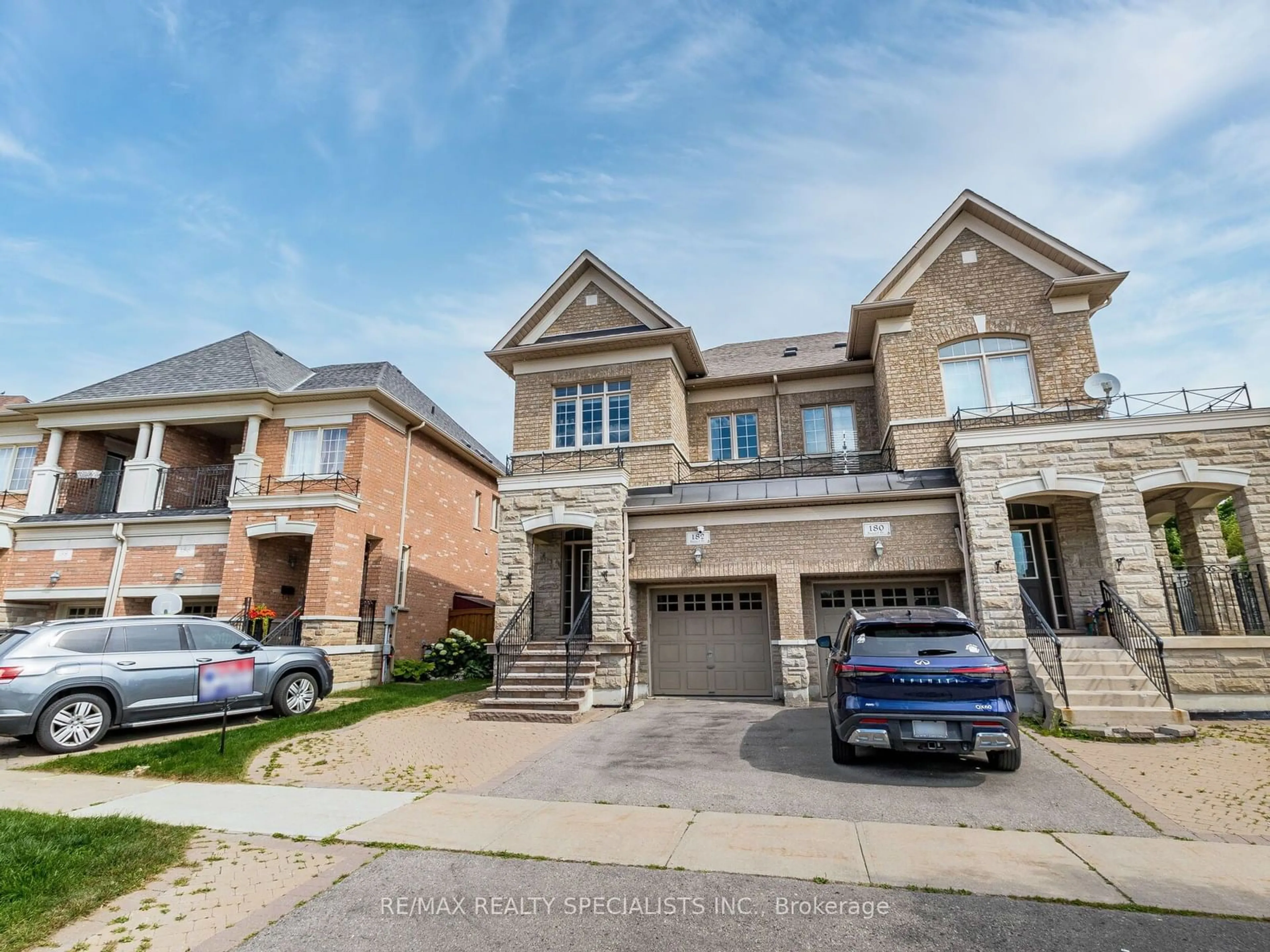 Home with brick exterior material for 182 Hansard Dr, Vaughan Ontario L4H 0V6