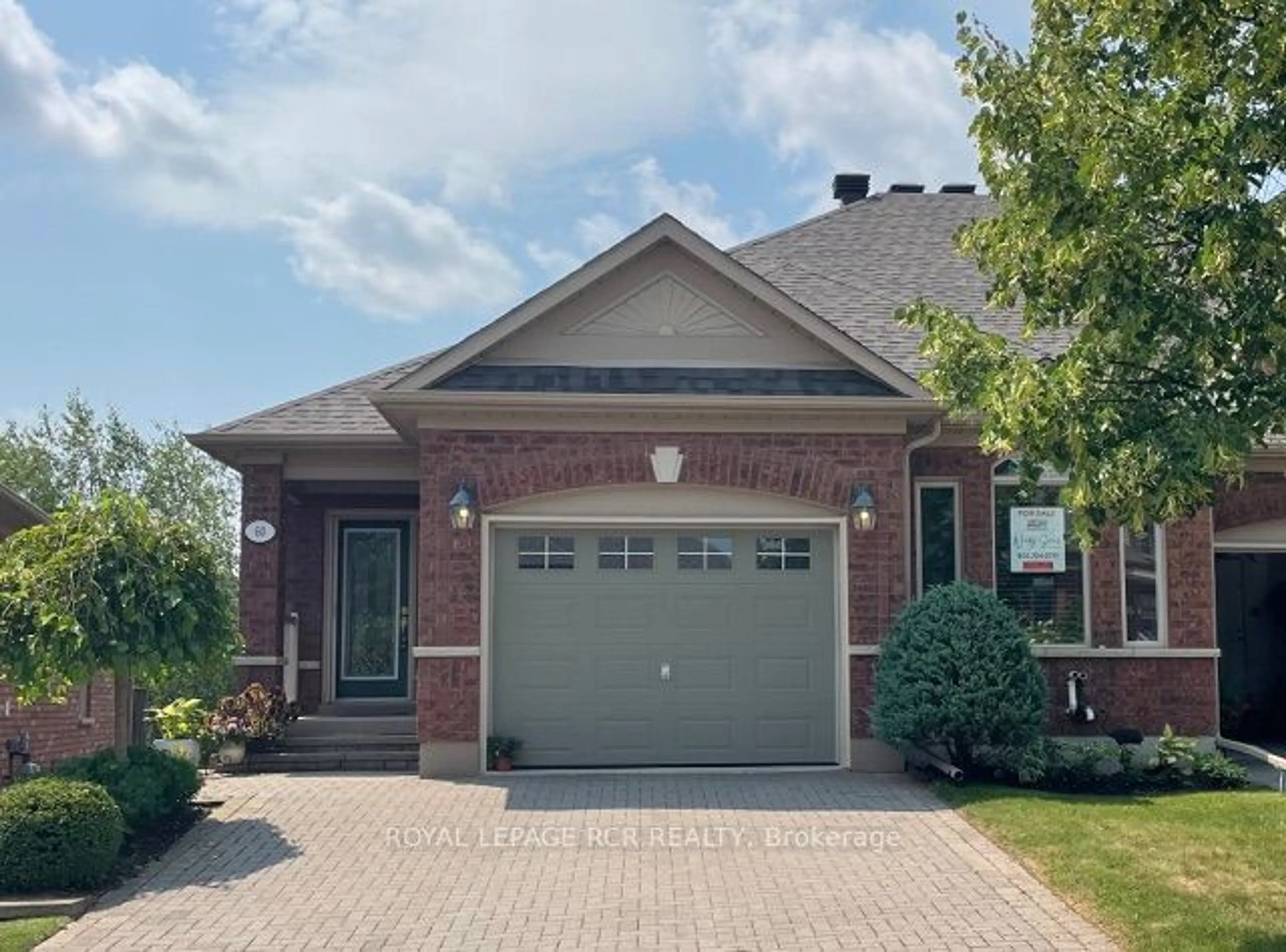 Home with brick exterior material for 60 Renaissance Pt, New Tecumseth Ontario L9R 2H7