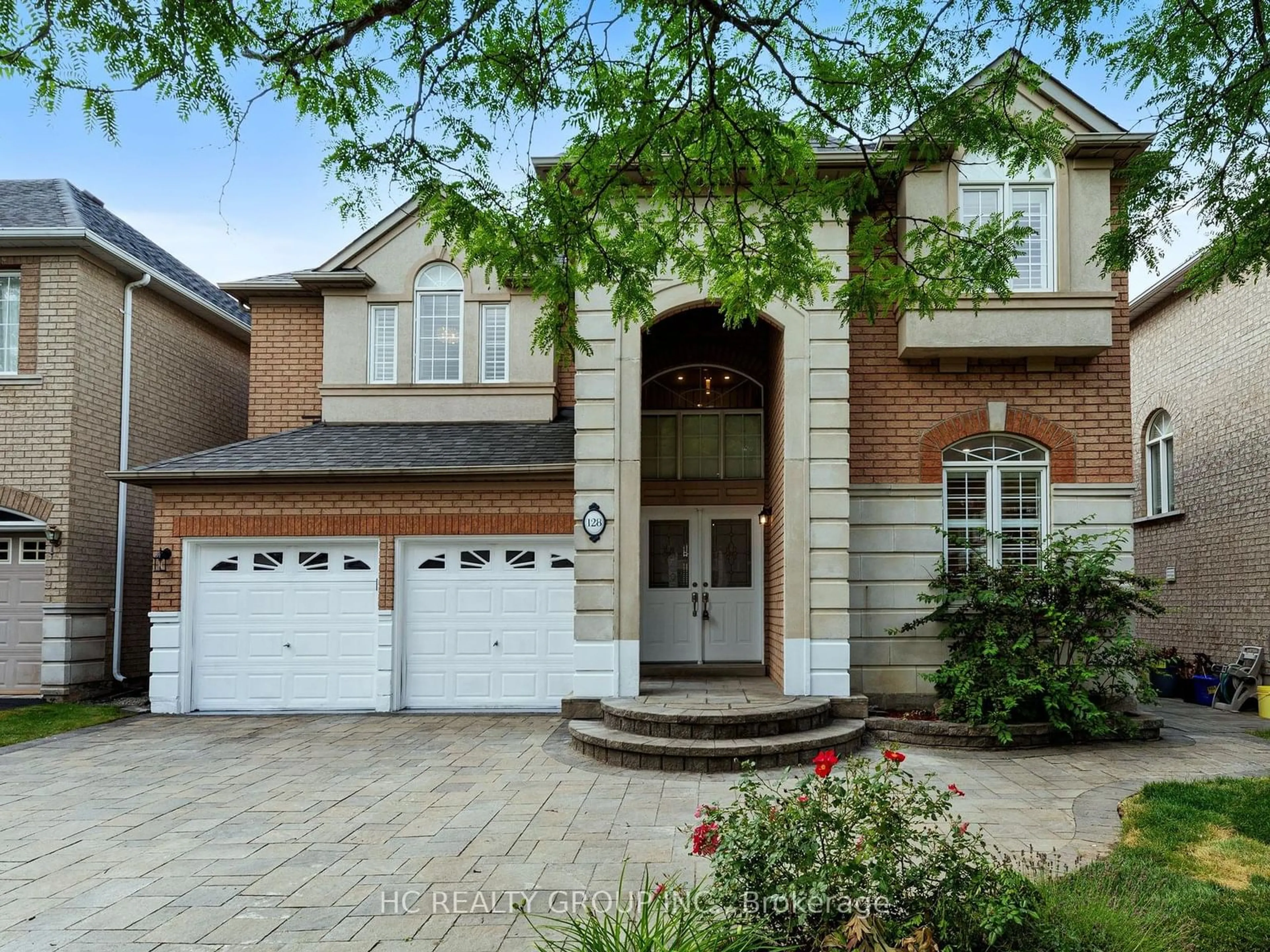 Home with brick exterior material for 128 Gemini Cres, Richmond Hill Ontario L4S 2K5