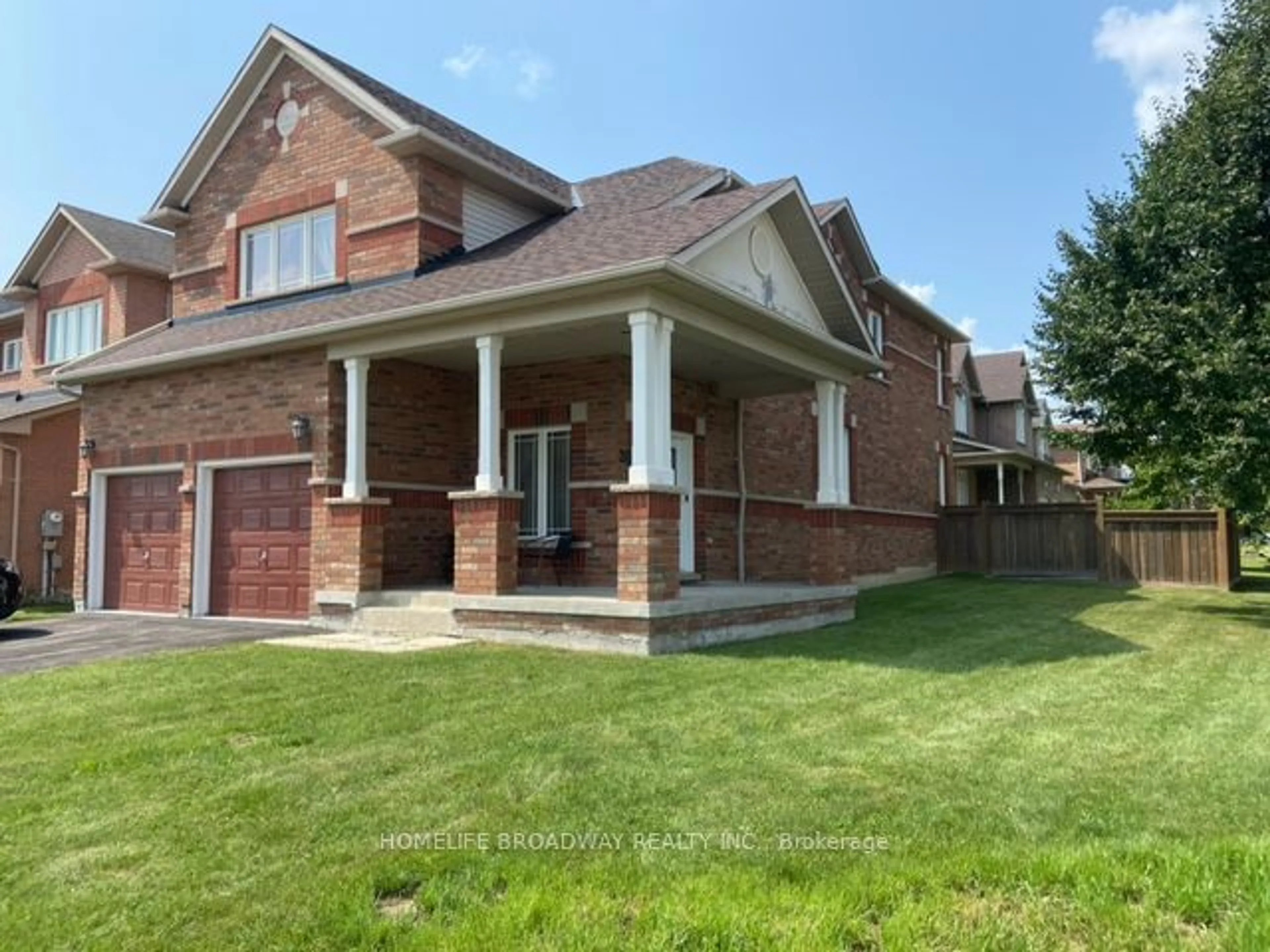 Home with brick exterior material for 202 Bilbrough St, Aurora Ontario L4G 7W7