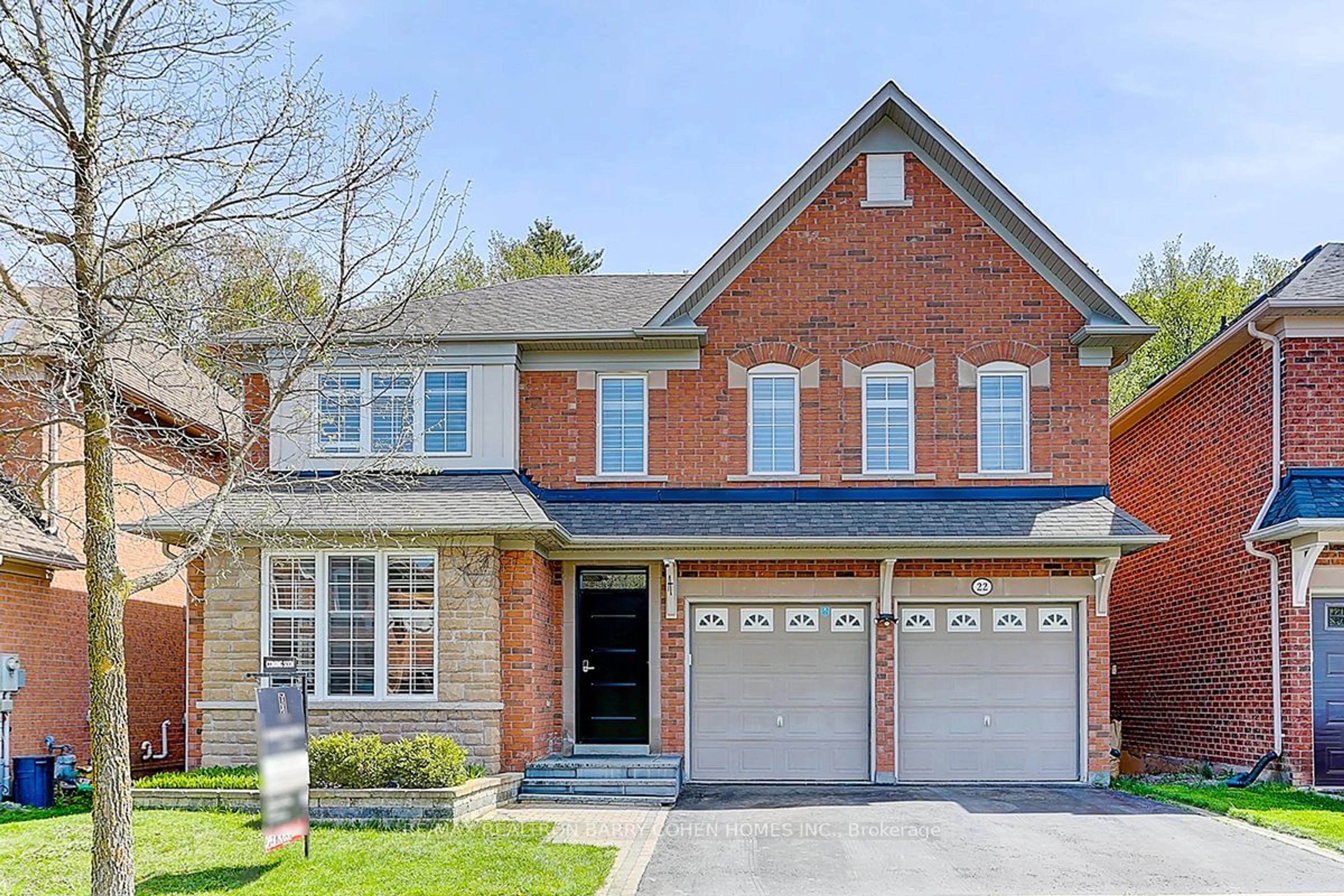 Home with brick exterior material for 22 Skywood Dr, Richmond Hill Ontario L4E 4L2