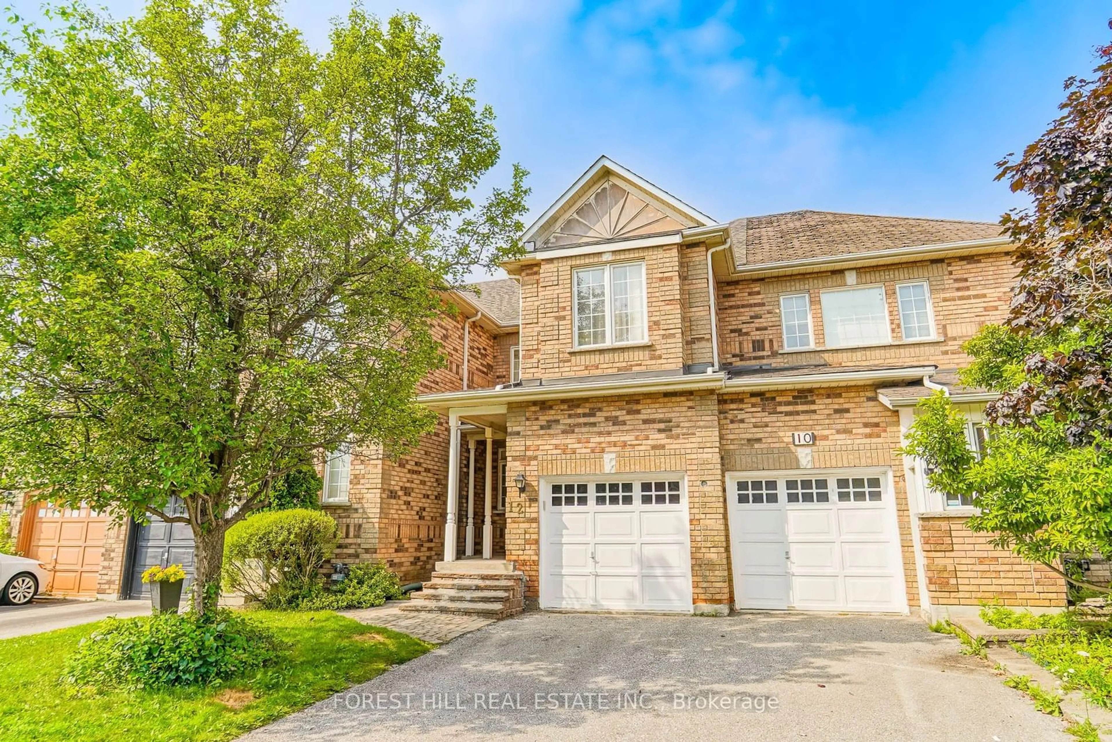Home with brick exterior material for 12 Ebony Gate, Richmond Hill Ontario L4S 2C1
