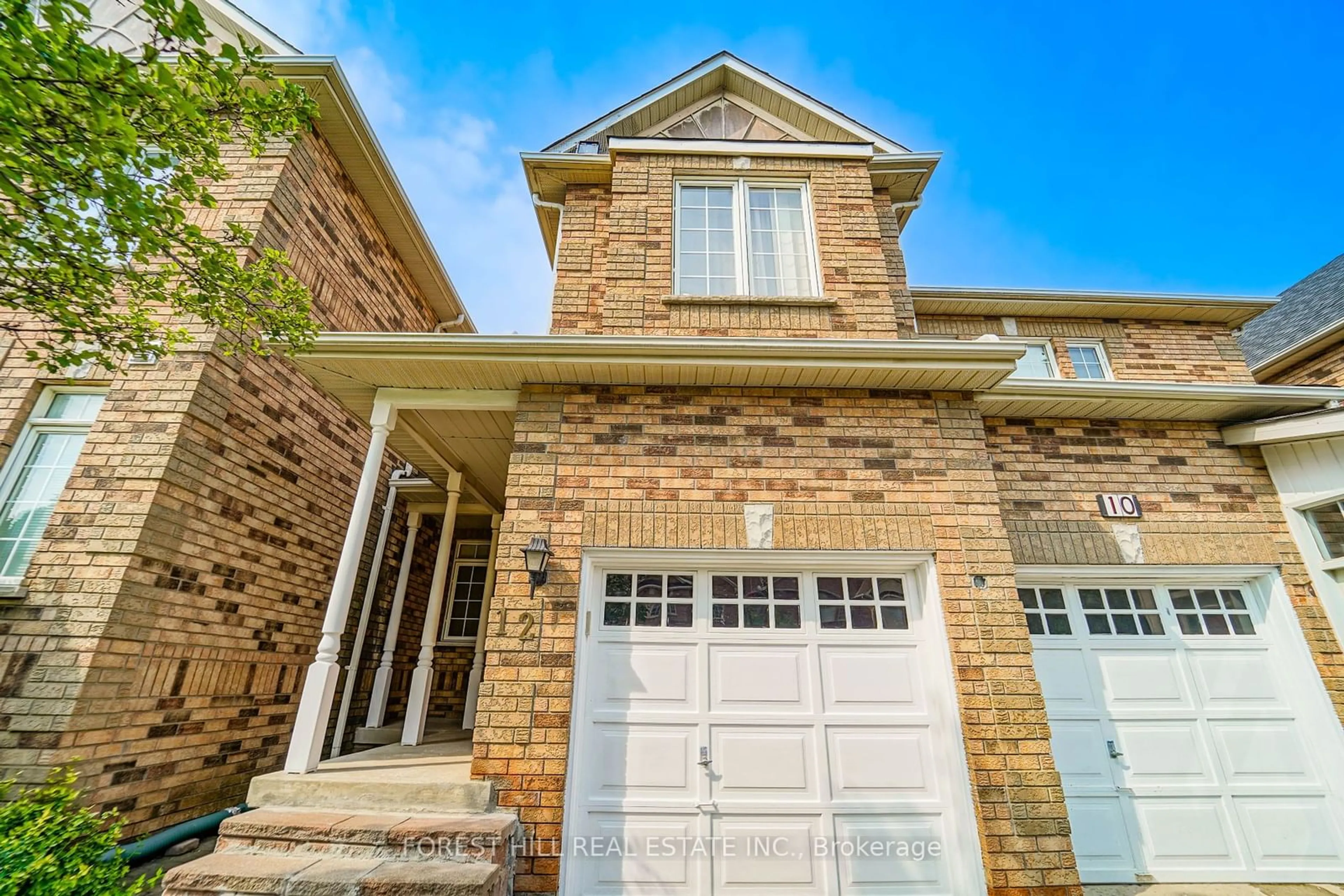 Home with brick exterior material for 12 Ebony Gate, Richmond Hill Ontario L4S 2C1