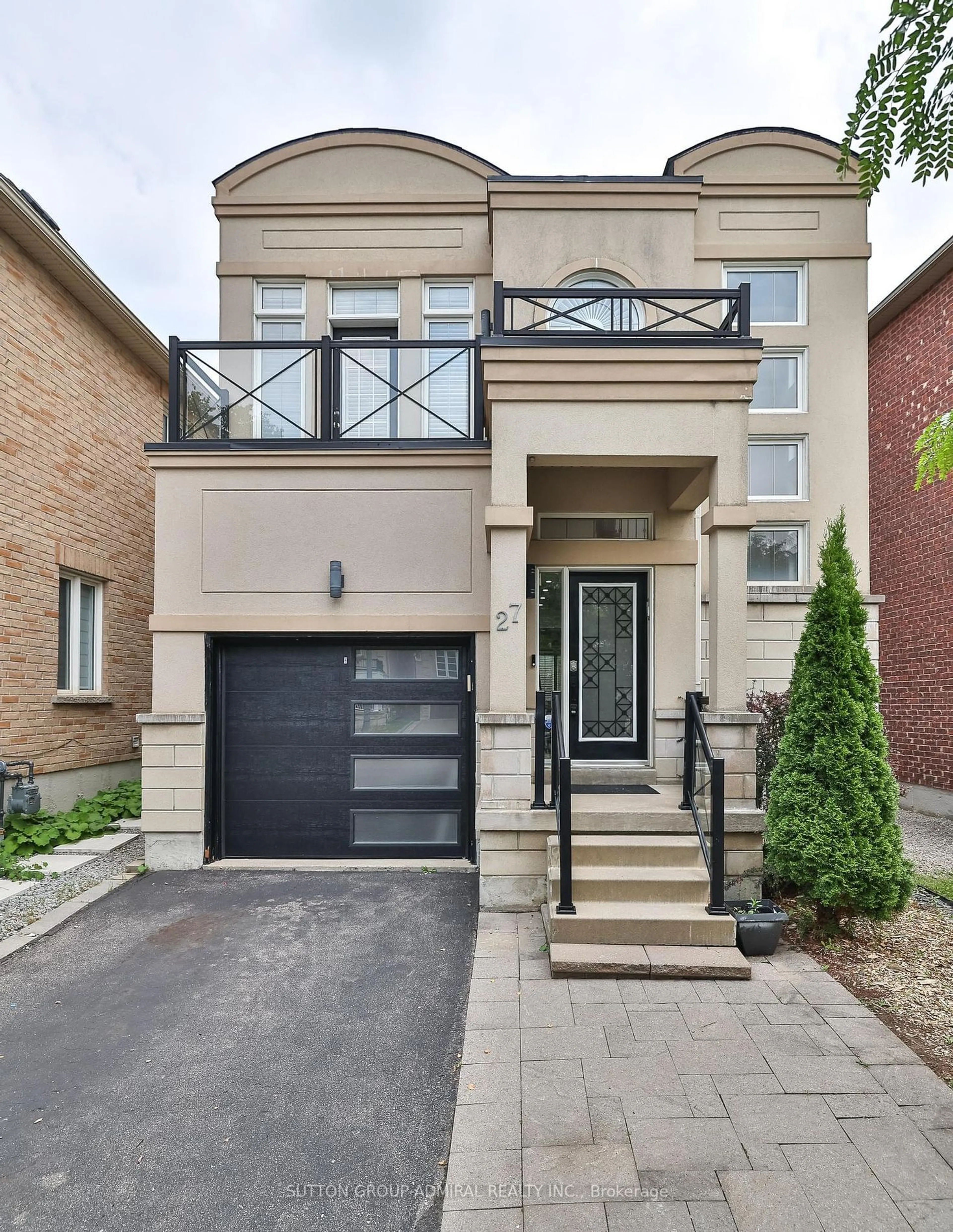 Home with brick exterior material for 27 Asner Ave, Vaughan Ontario L6A 0W6