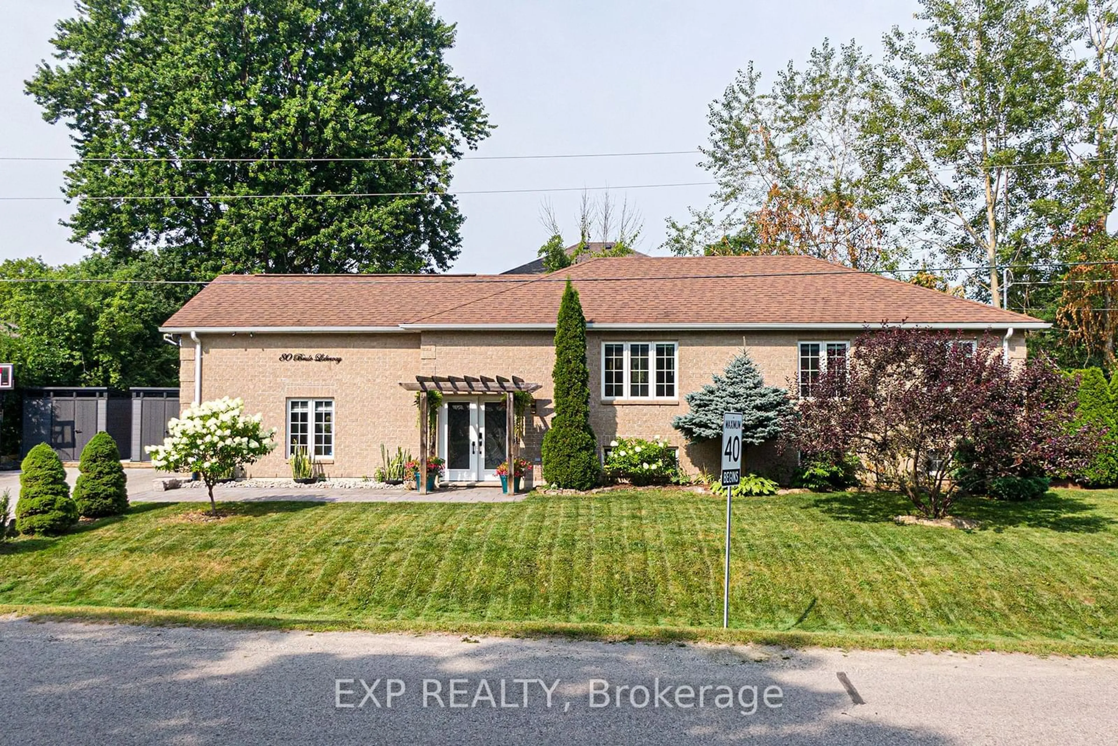 Frontside or backside of a home for 80 Brule Lakeway Rd, Georgina Ontario L0E 1L0