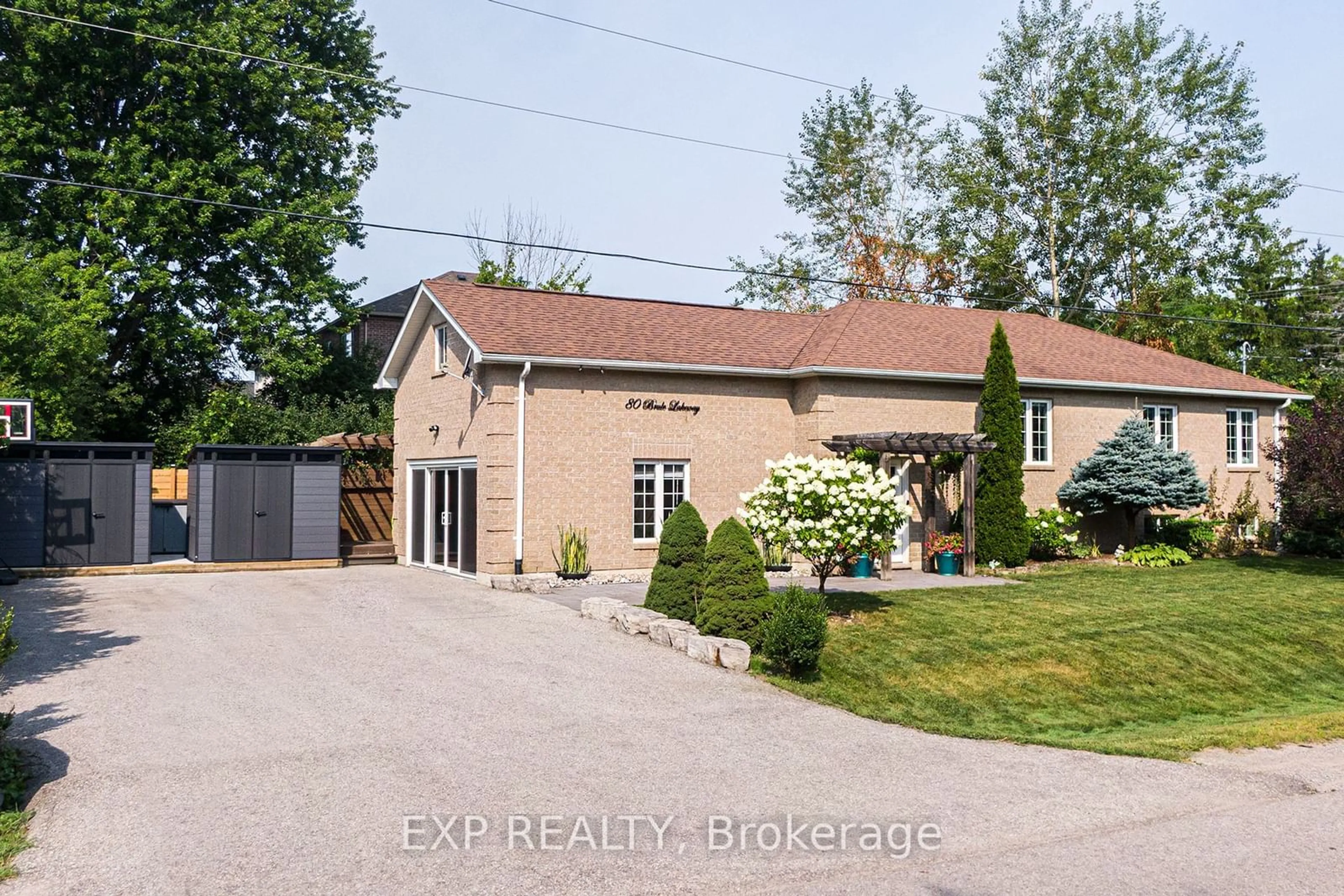 Outside view for 80 Brule Lakeway Rd, Georgina Ontario L0E 1L0