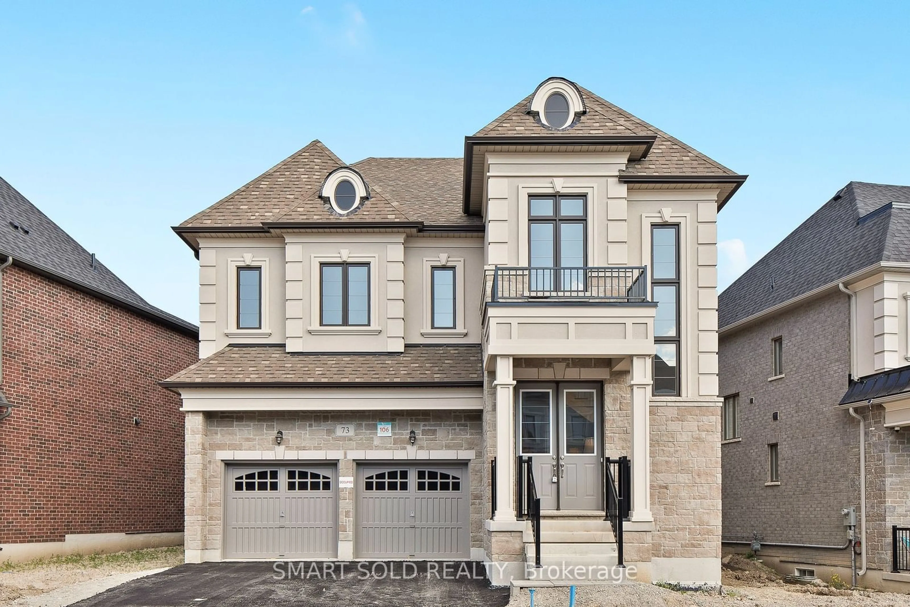 Home with brick exterior material for 73 Current Dr, Richmond Hill Ontario L4S 0M7