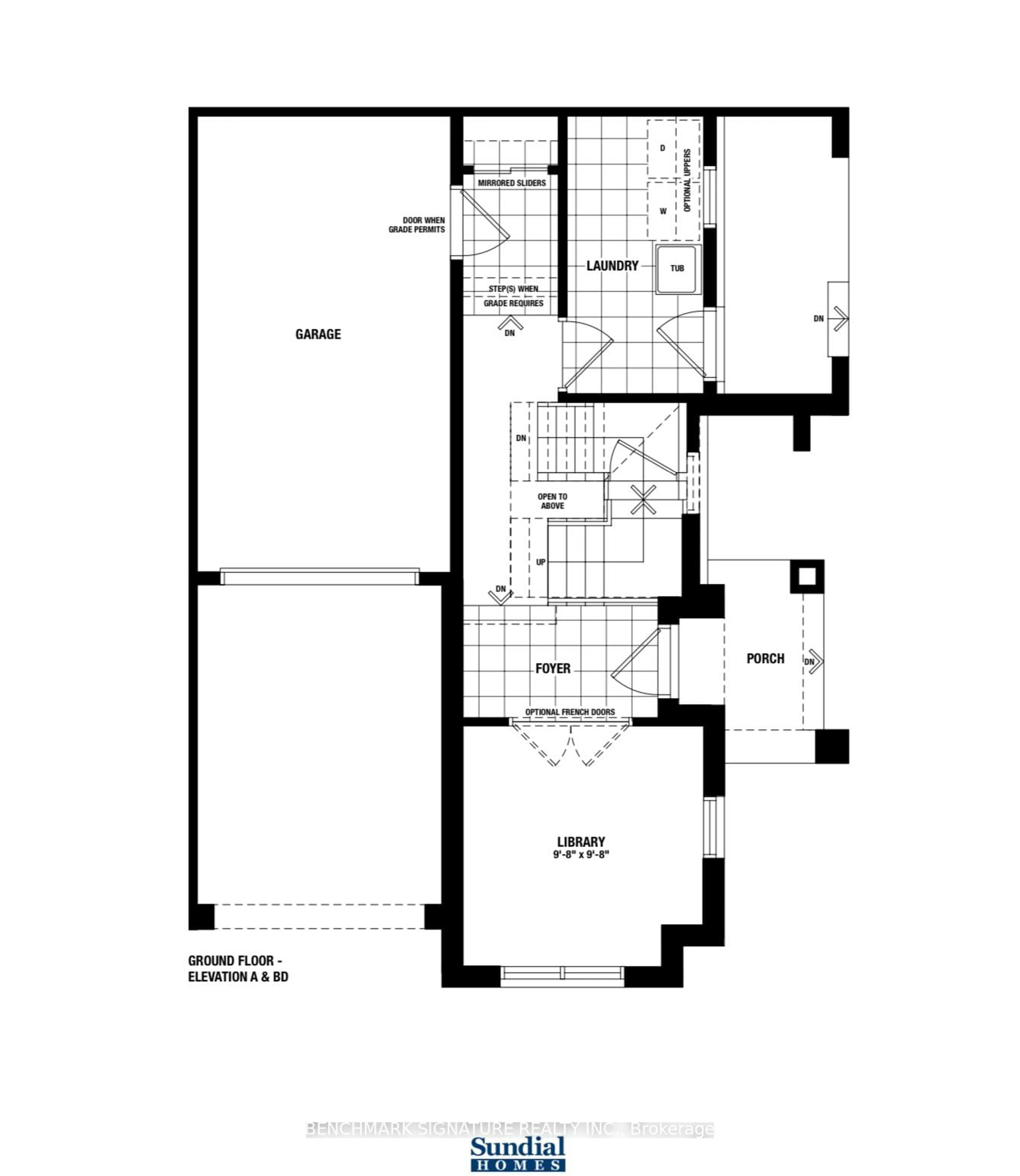 Floor plan for 61 Vantage Loop, Newmarket Ontario L3X 0K9