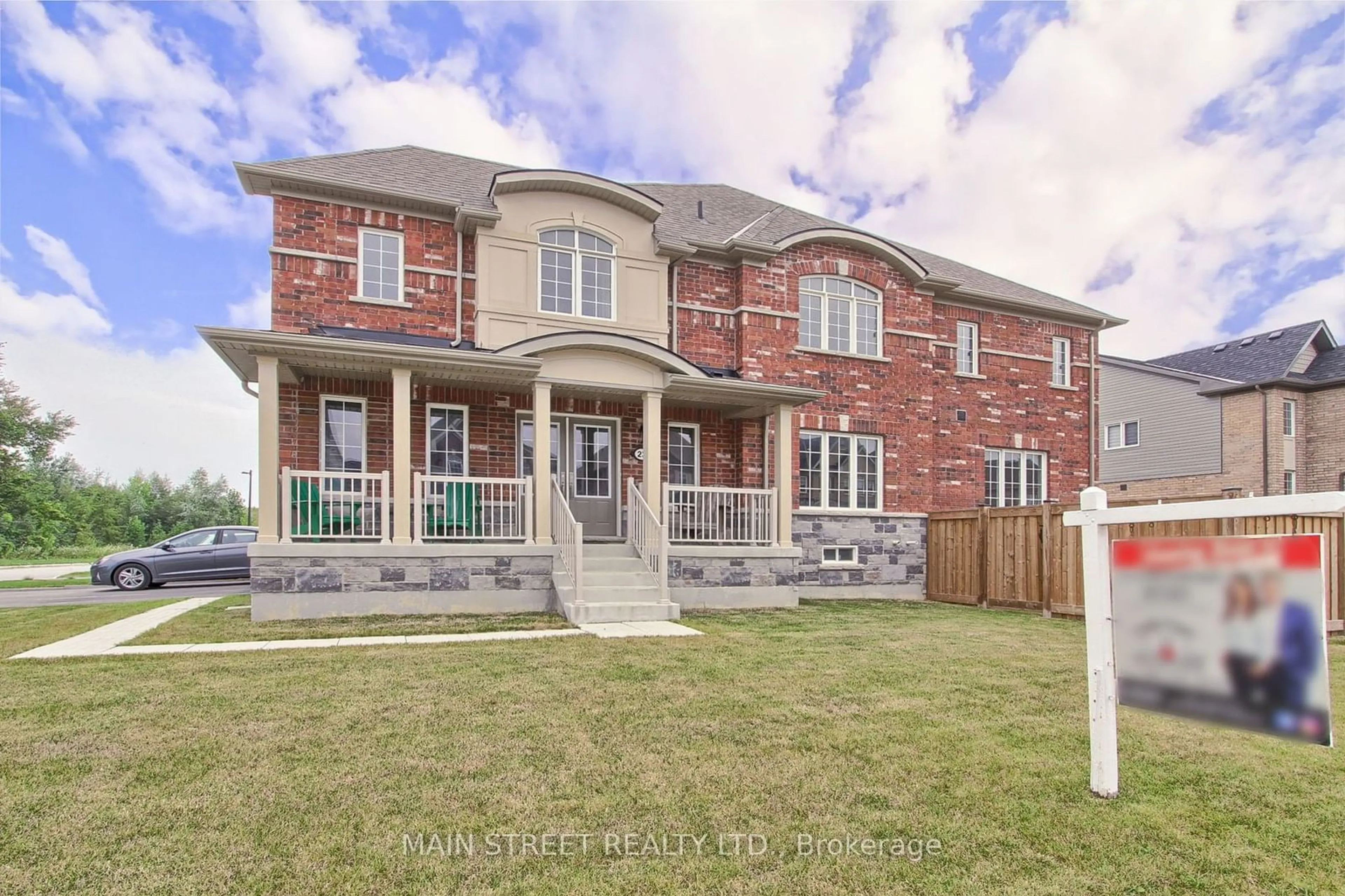 Home with brick exterior material for 23 Anne Pegg Cres, Georgina Ontario L0E 1R0