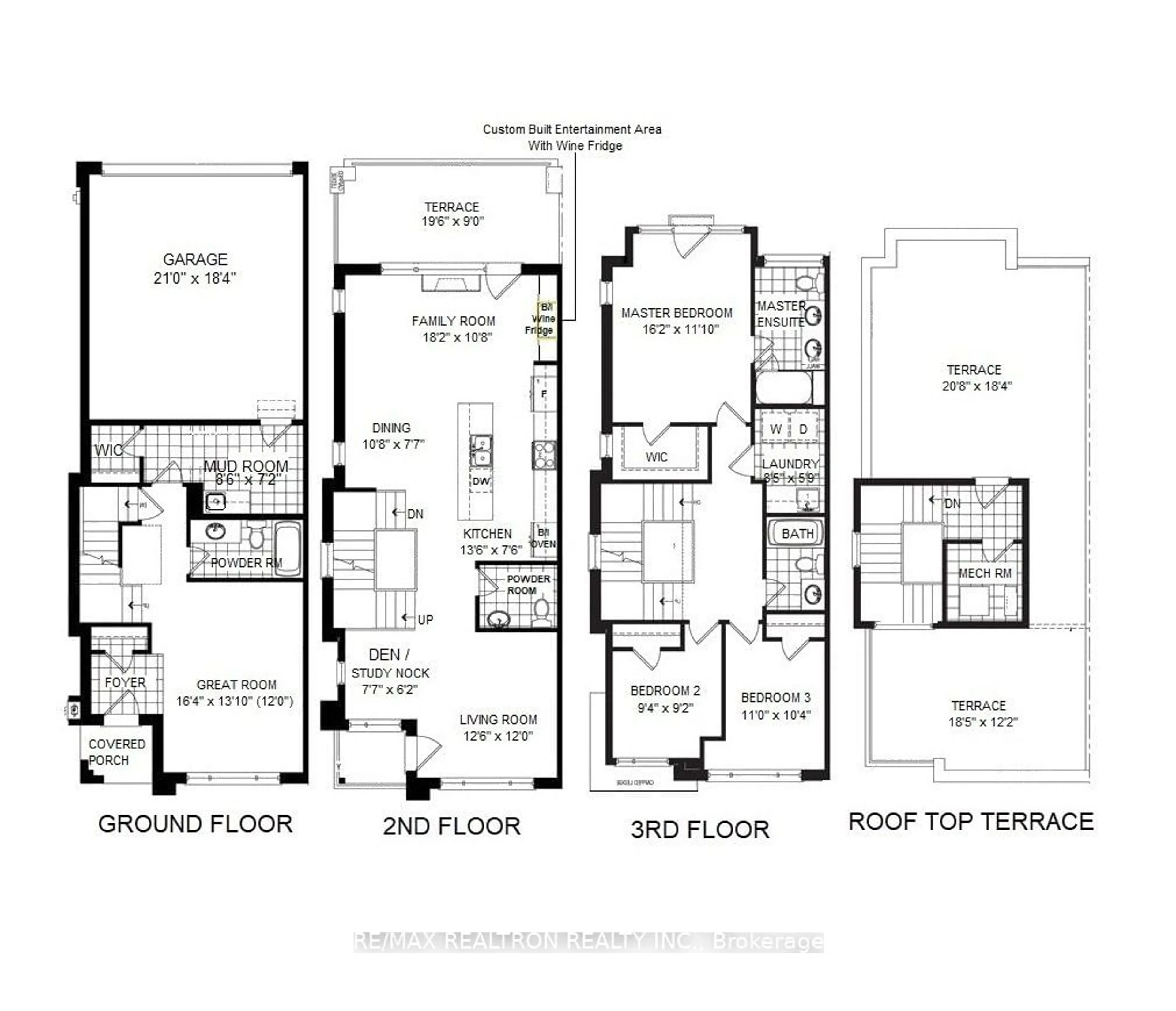 Floor plan for 27 Credit Lane, Richmond Hill Ontario L4E 1G9