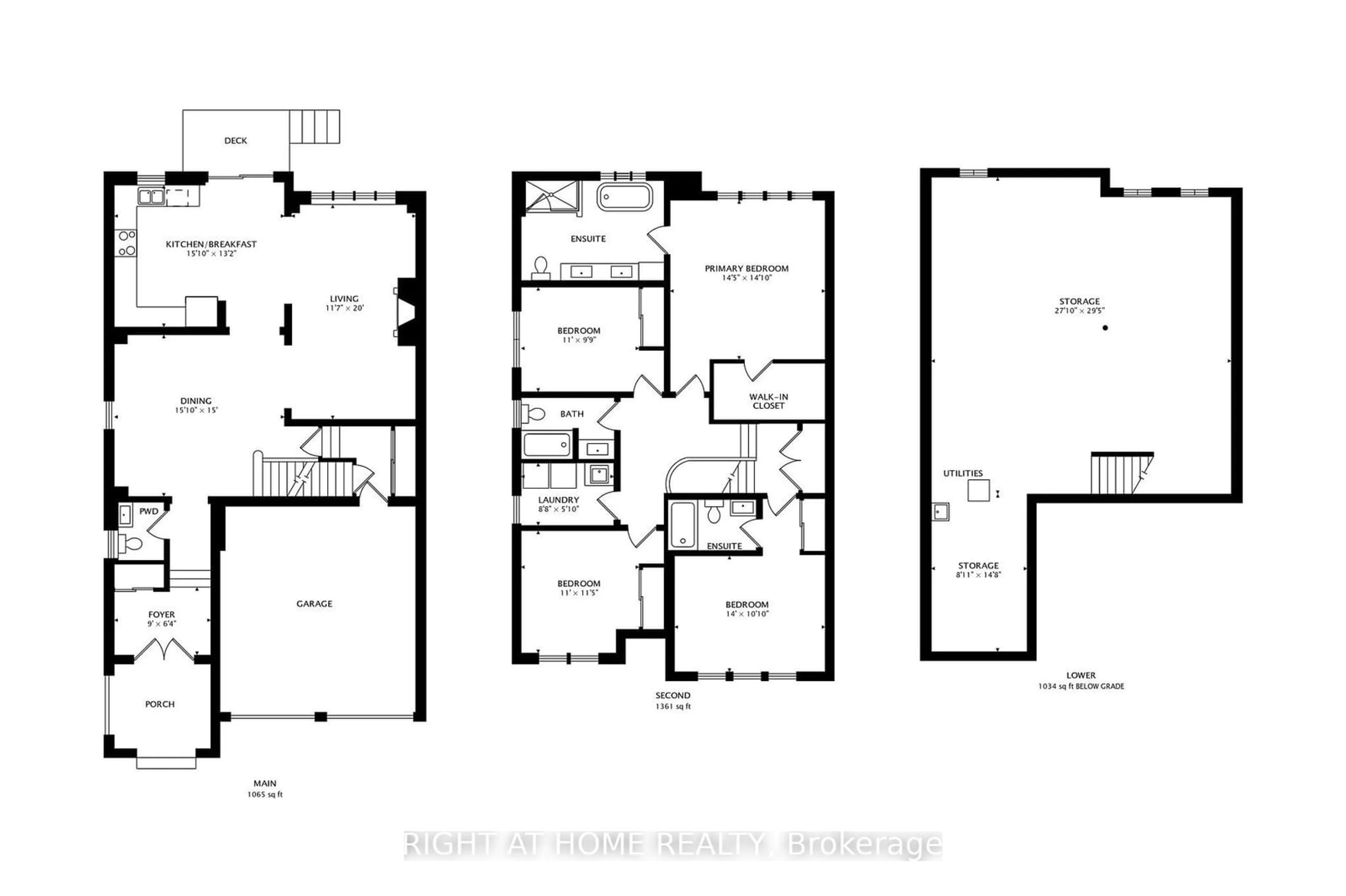 Floor plan for 133 ALVIN PEGG Dr, East Gwillimbury Ontario L0G 1R0