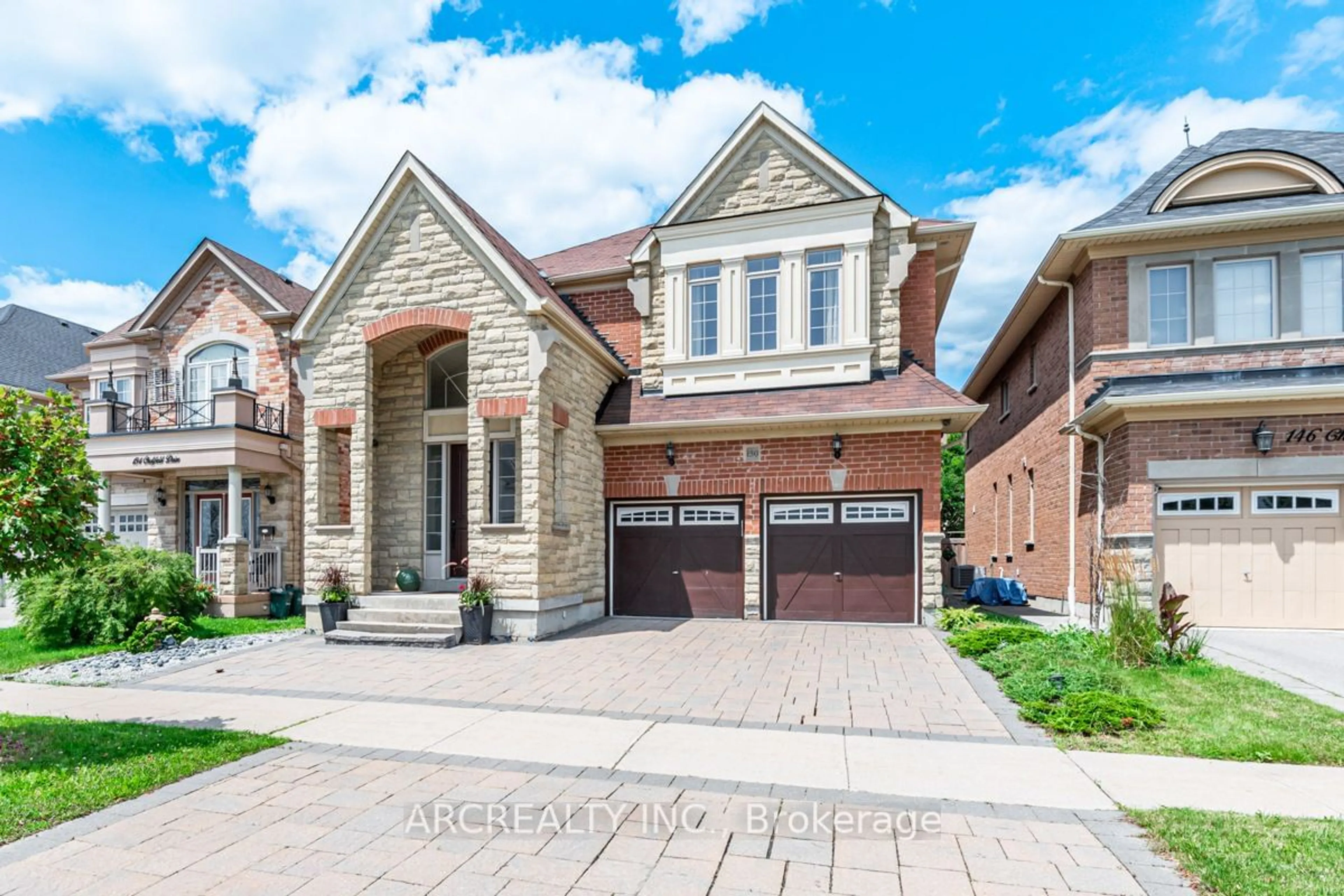 Home with brick exterior material for 150 Chatfield Dr, Vaughan Ontario L4H 0Z7