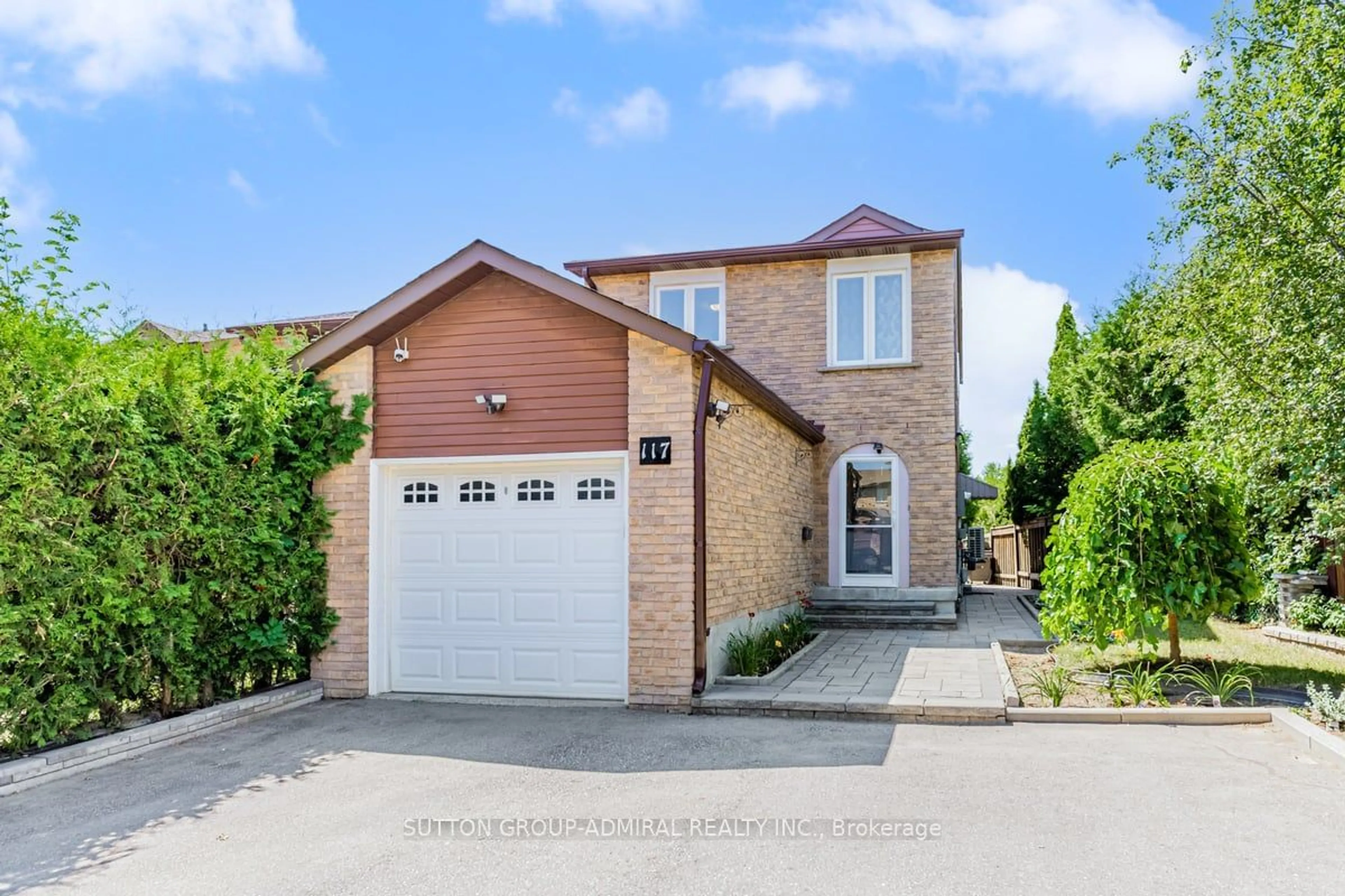 Home with brick exterior material for 117 McClintock Cres, Vaughan Ontario L4J 2S8