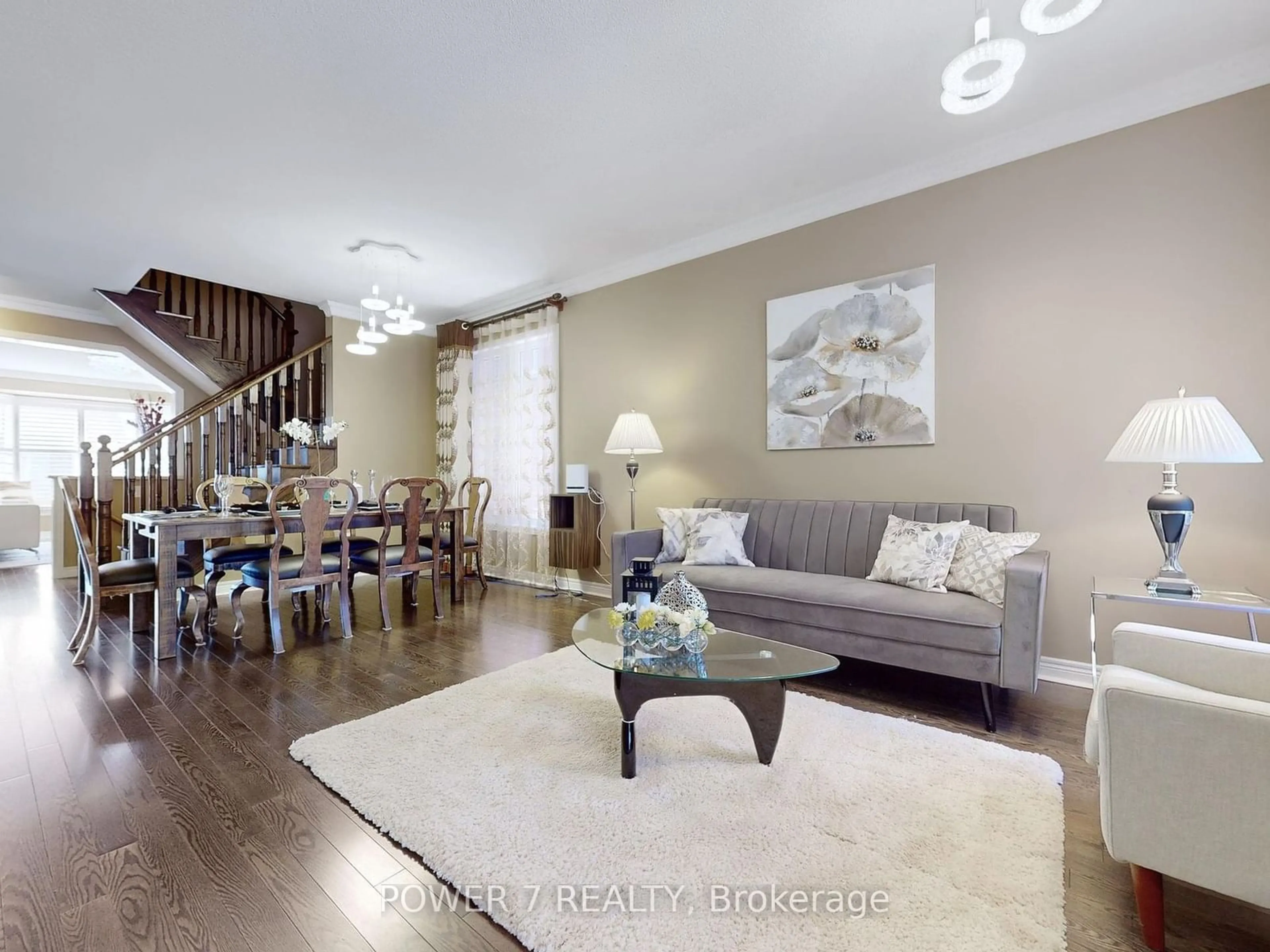 Living room for 143 Beckett Ave, Markham Ontario L6C 0P8