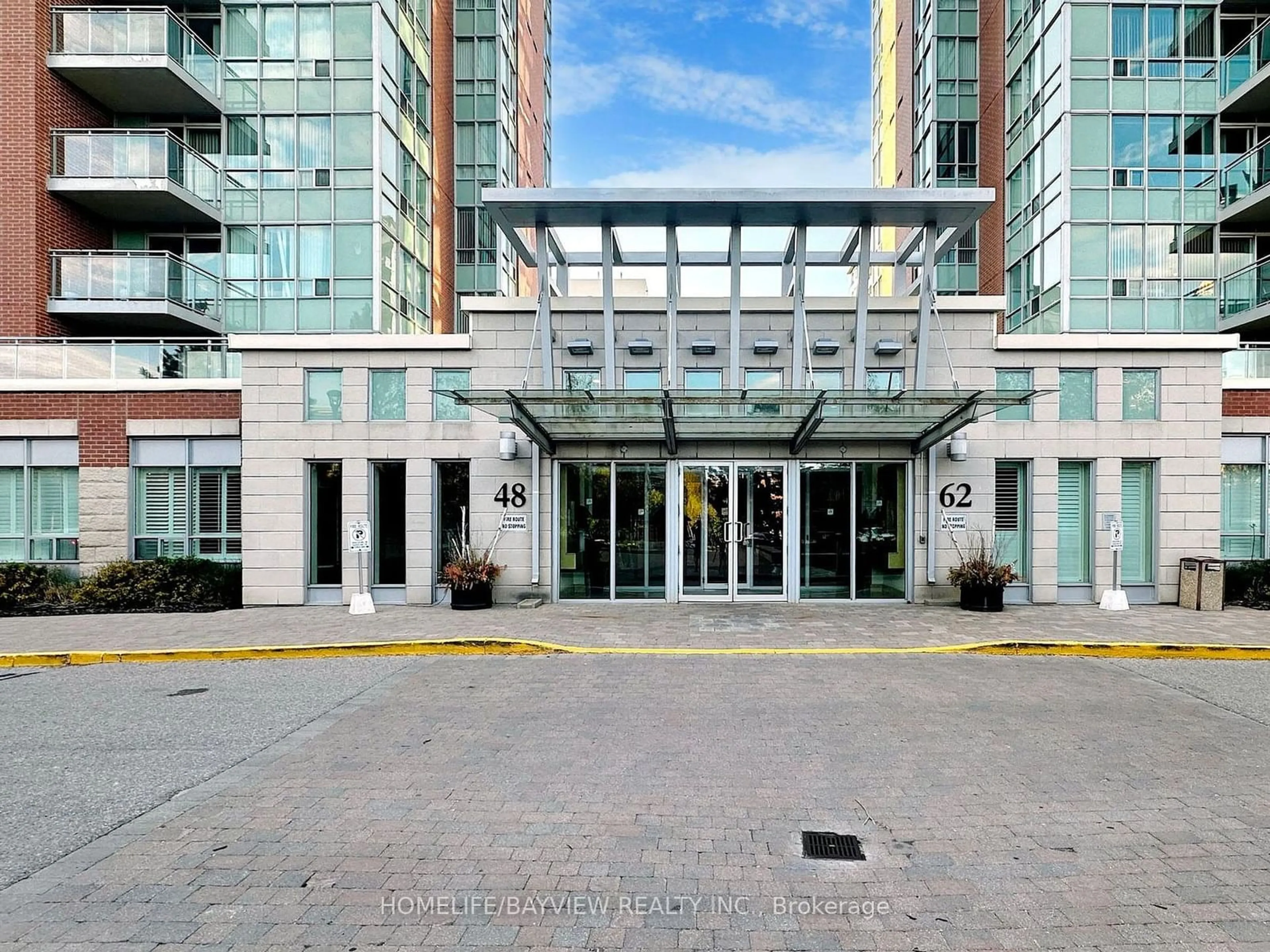 A pic from exterior of the house or condo for 62 Suncrest Blvd #607, Markham Ontario L3T 7Y6