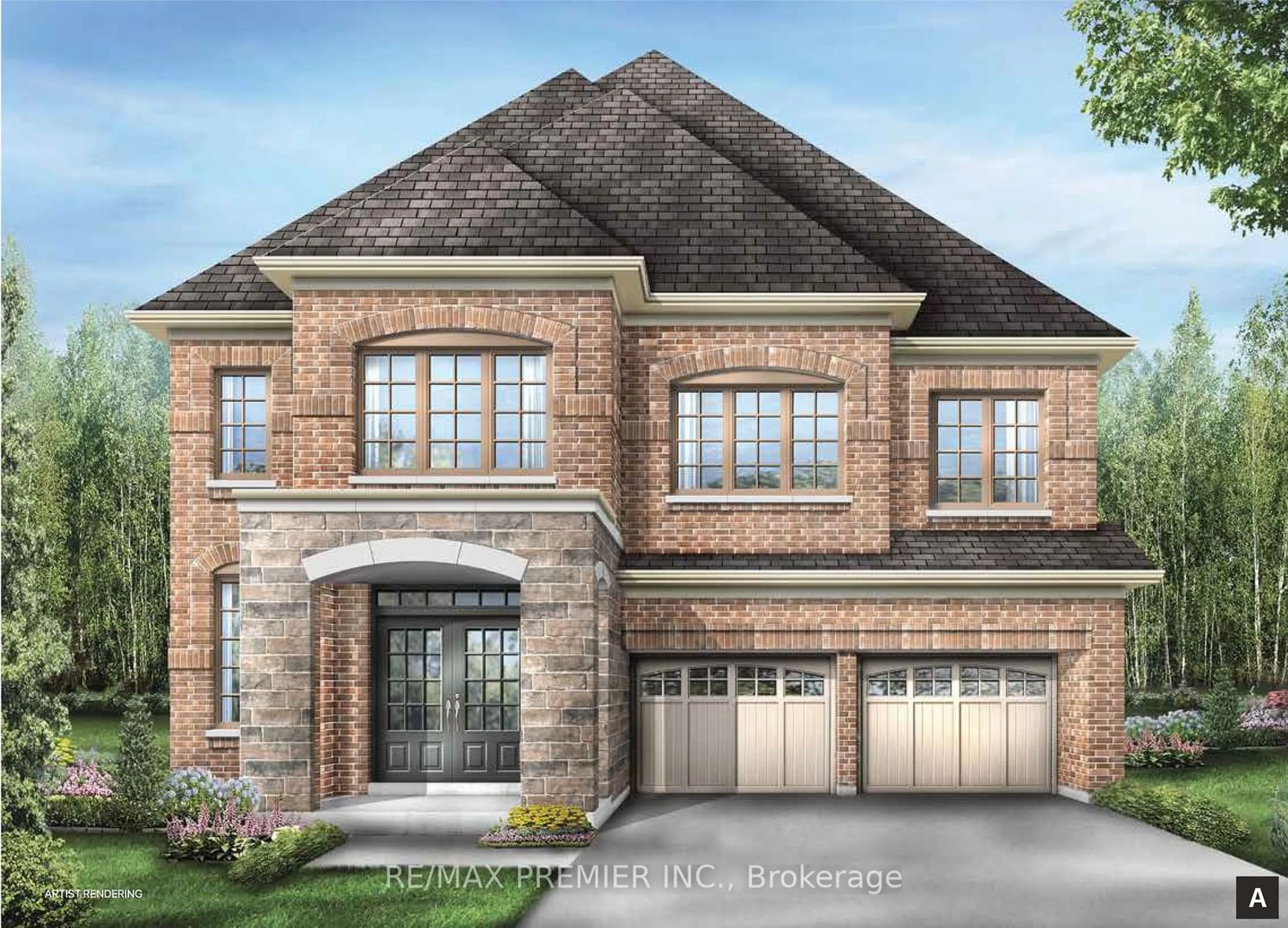 Home with brick exterior material, street for 219 Fallharvest Way, Whitchurch-Stouffville Ontario L4A 0S1