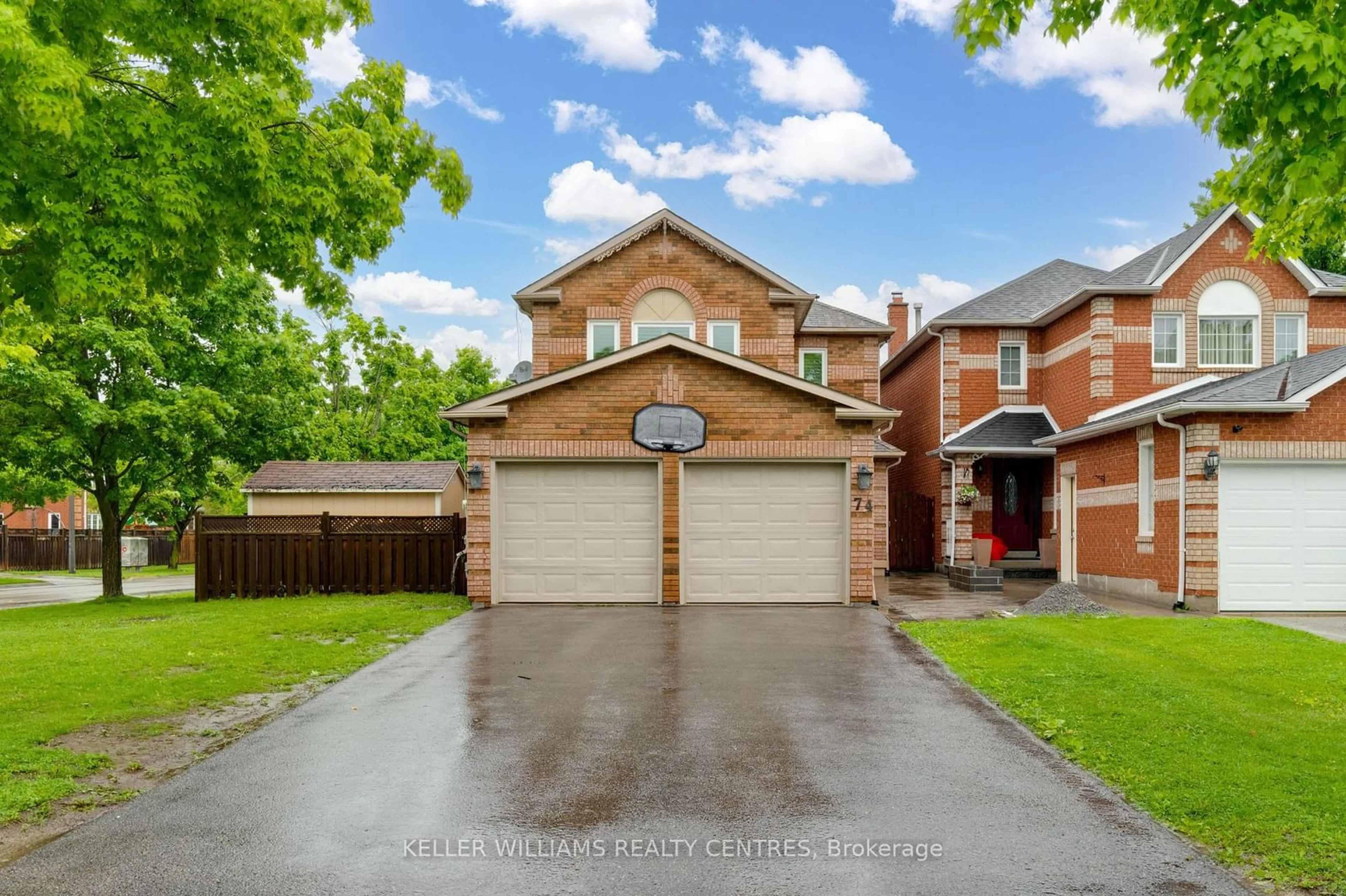 Frontside or backside of a home for 74 Sunbird Blvd, Georgina Ontario L4P 3V8