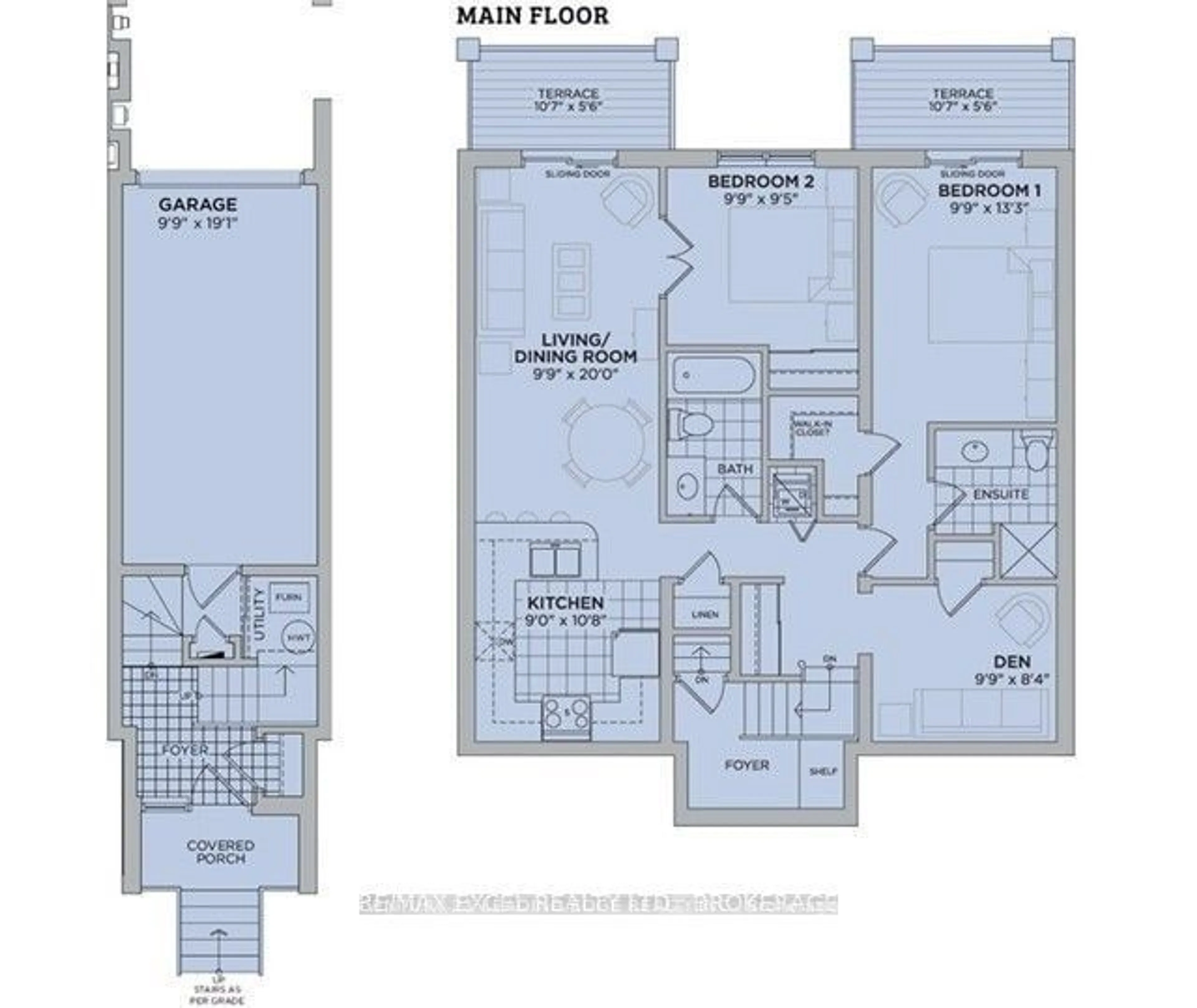 Floor plan for 33 Ormerod Lane, Richmond Hill Ontario L4S 0G3