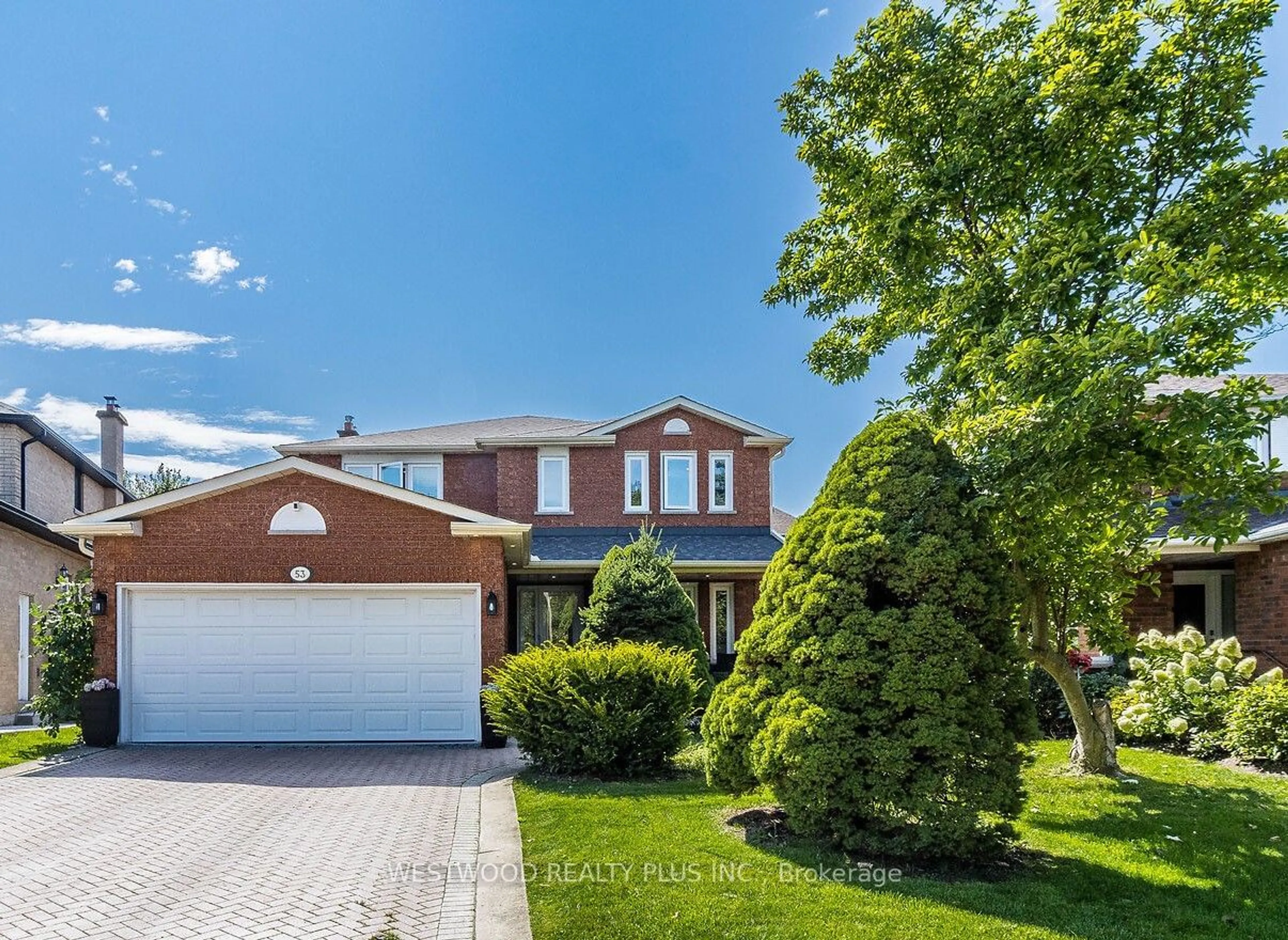 Frontside or backside of a home for 53 Romano Cres, Vaughan Ontario L4L 7N2