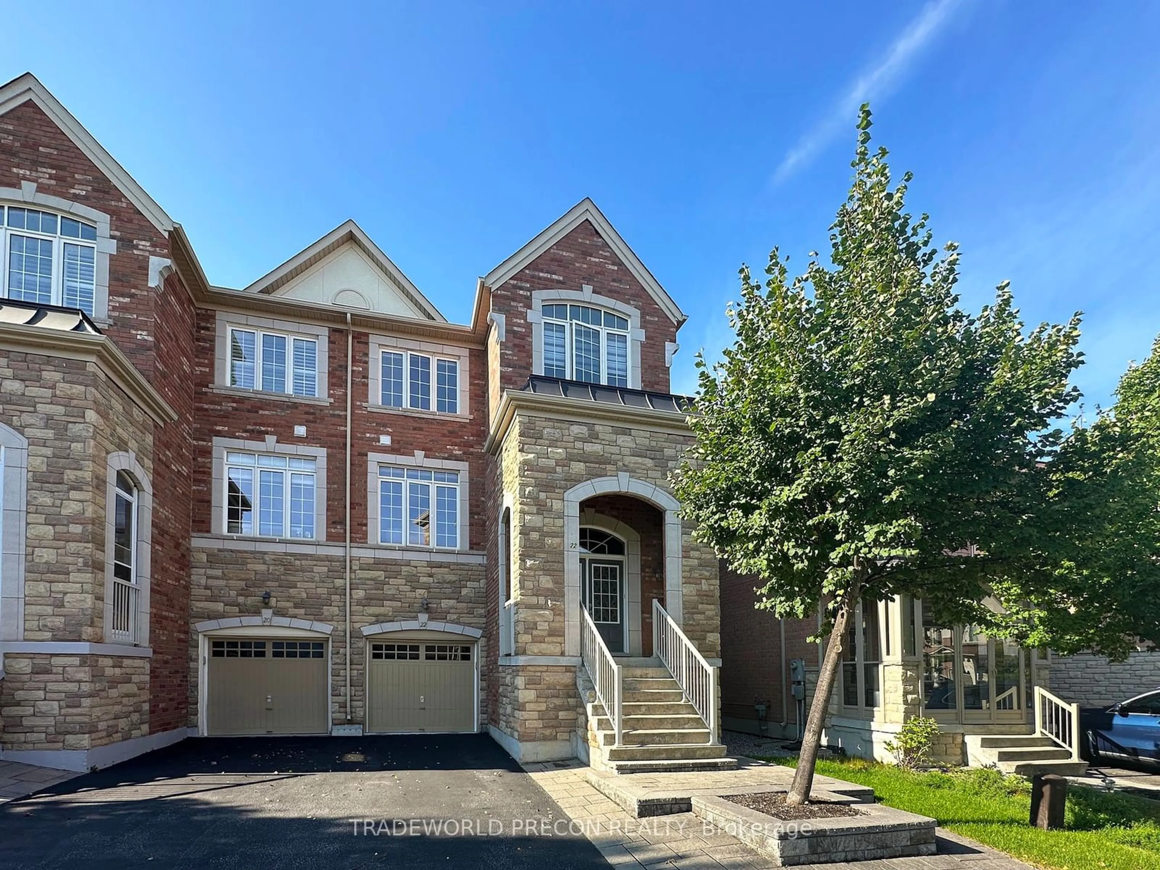 Home with brick exterior material for 22 Zeng Cheng Dr, Markham Ontario L6C 1J5