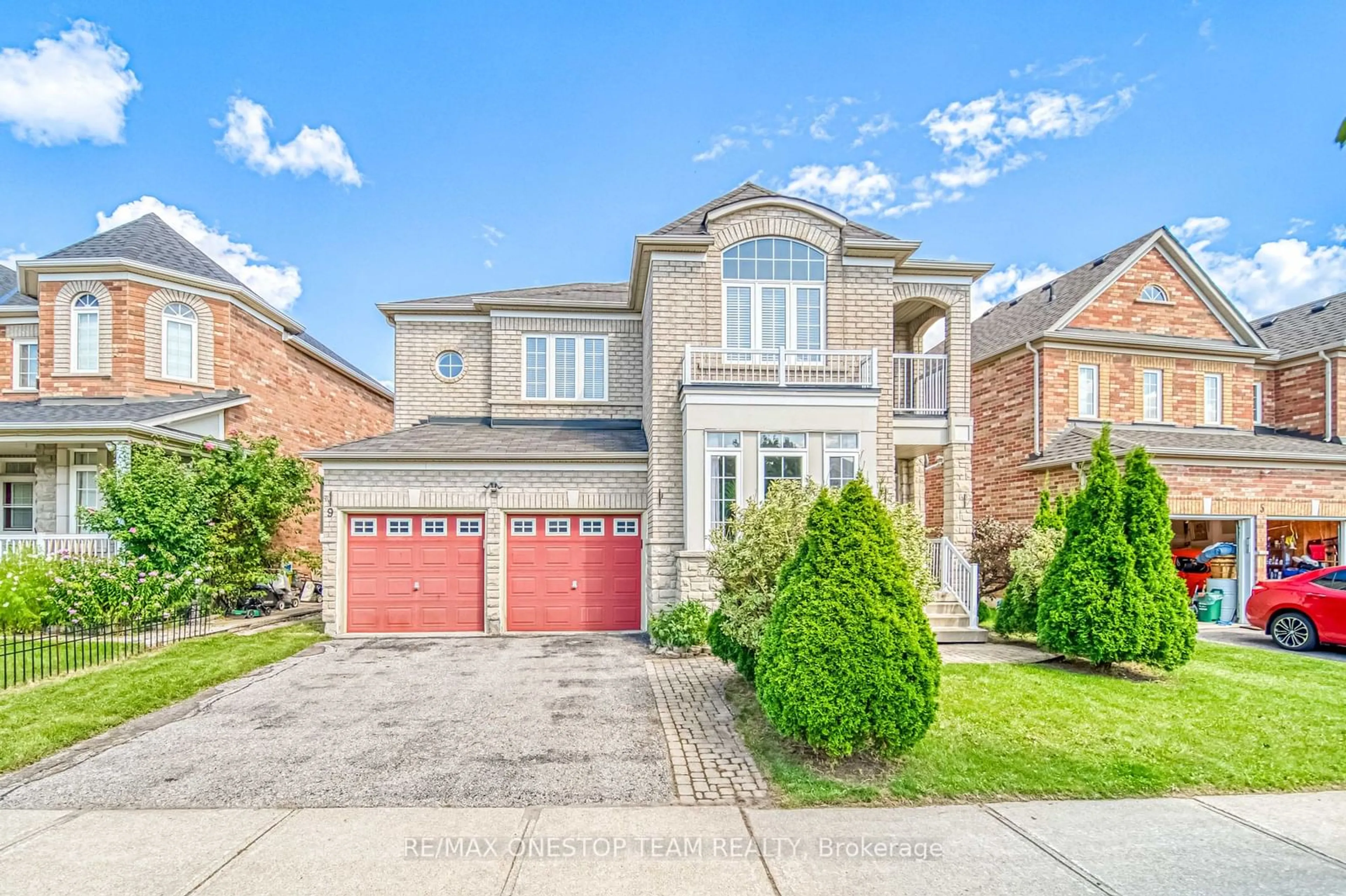 Home with brick exterior material for 9 Beckstead St, Markham Ontario L6E 1J6