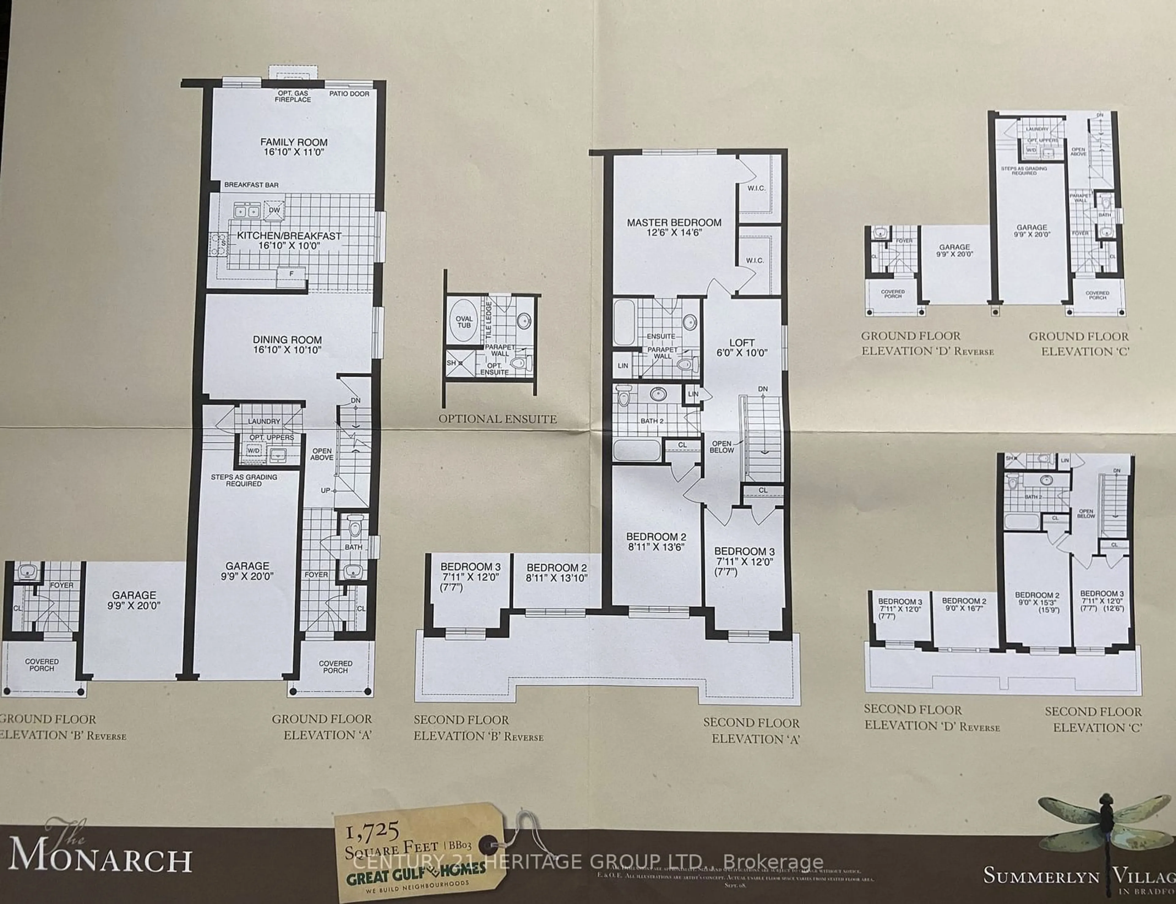 Floor plan for 51 Acorn Lane, Bradford West Gwillimbury Ontario L3Z 0H5