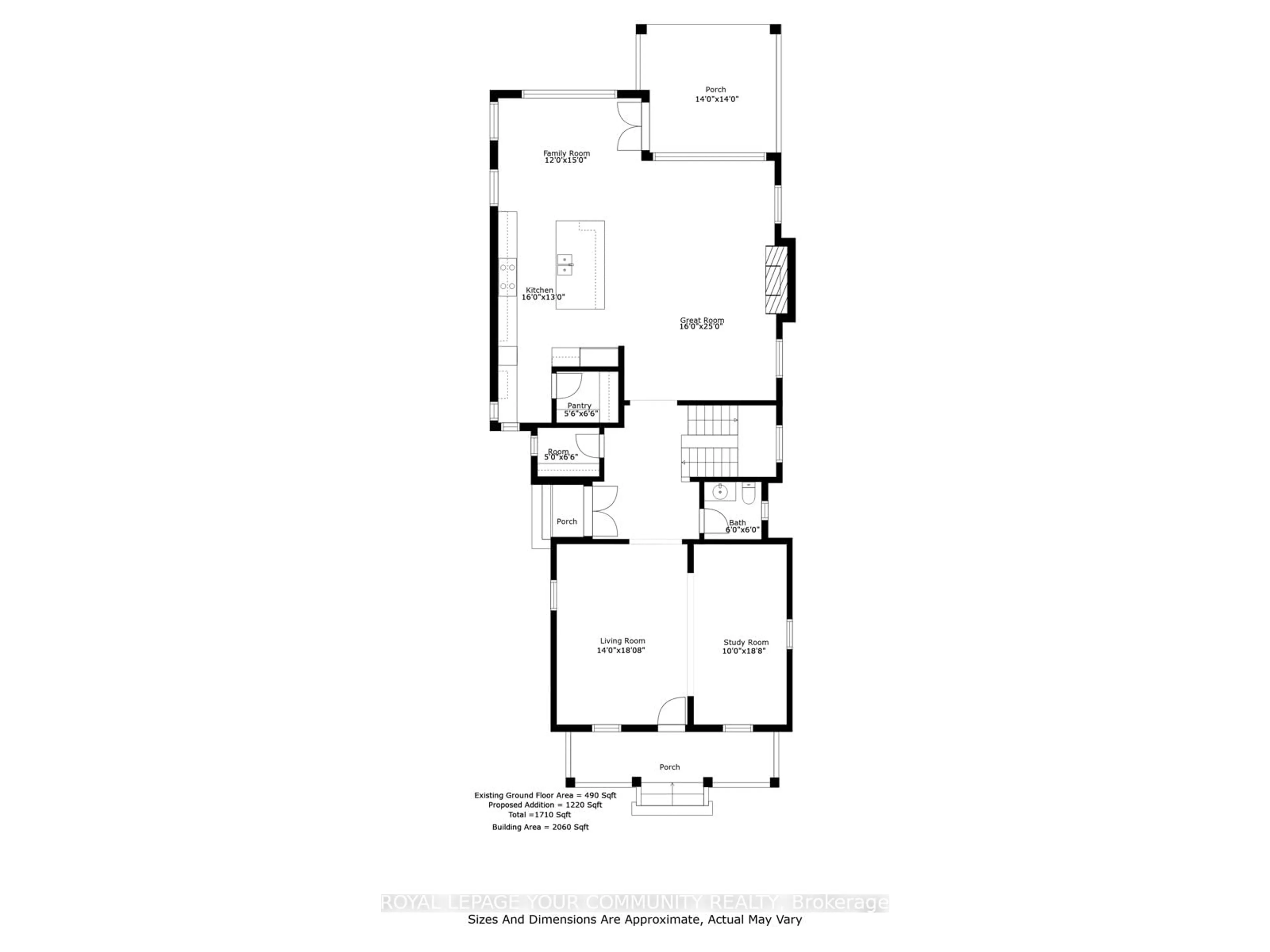 Floor plan for 103 Richmond St, Richmond Hill Ontario L4C 3Y6