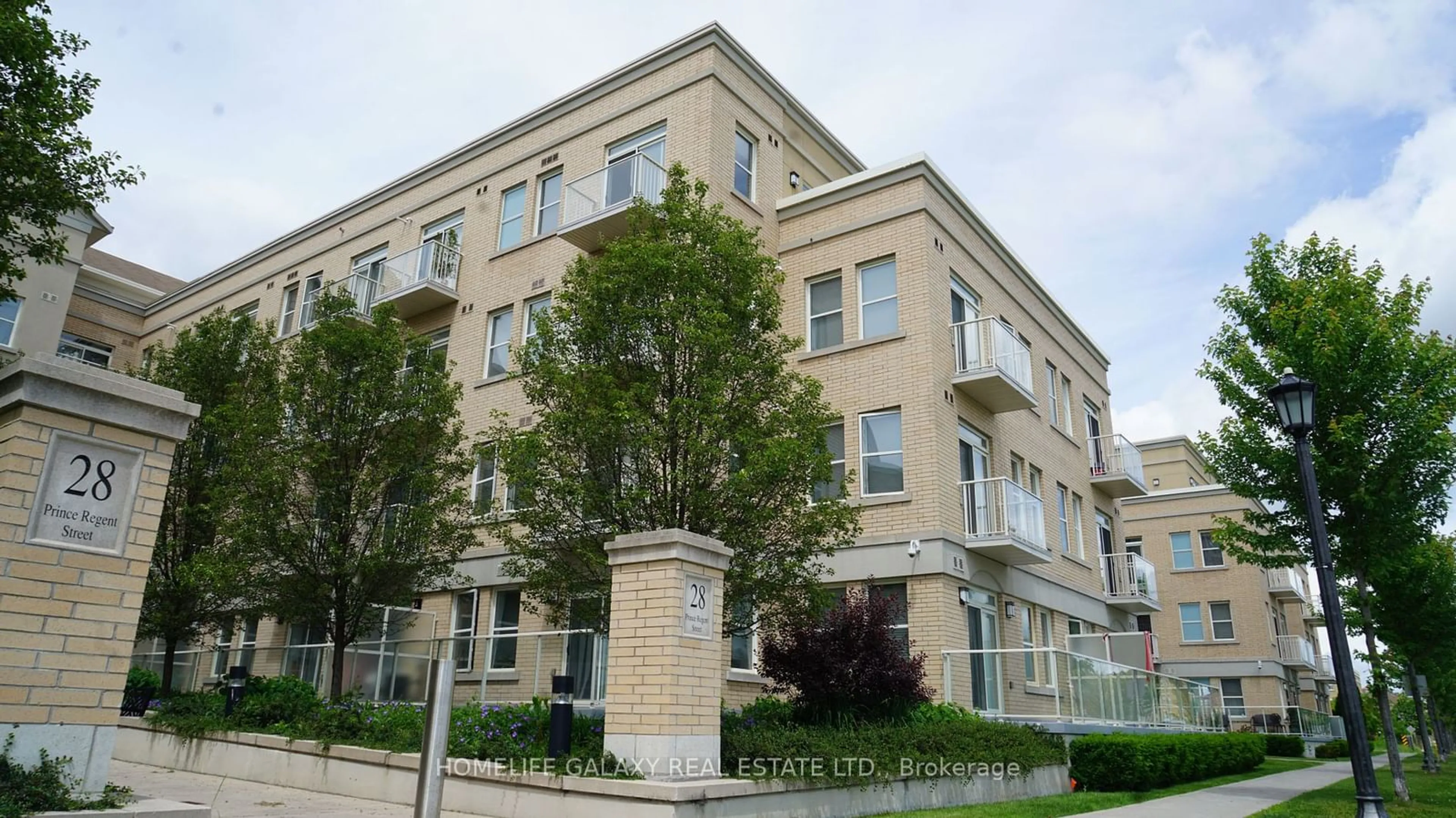 A pic from exterior of the house or condo for 28 Prince Regent St #337, Markham Ontario L6C 0V5