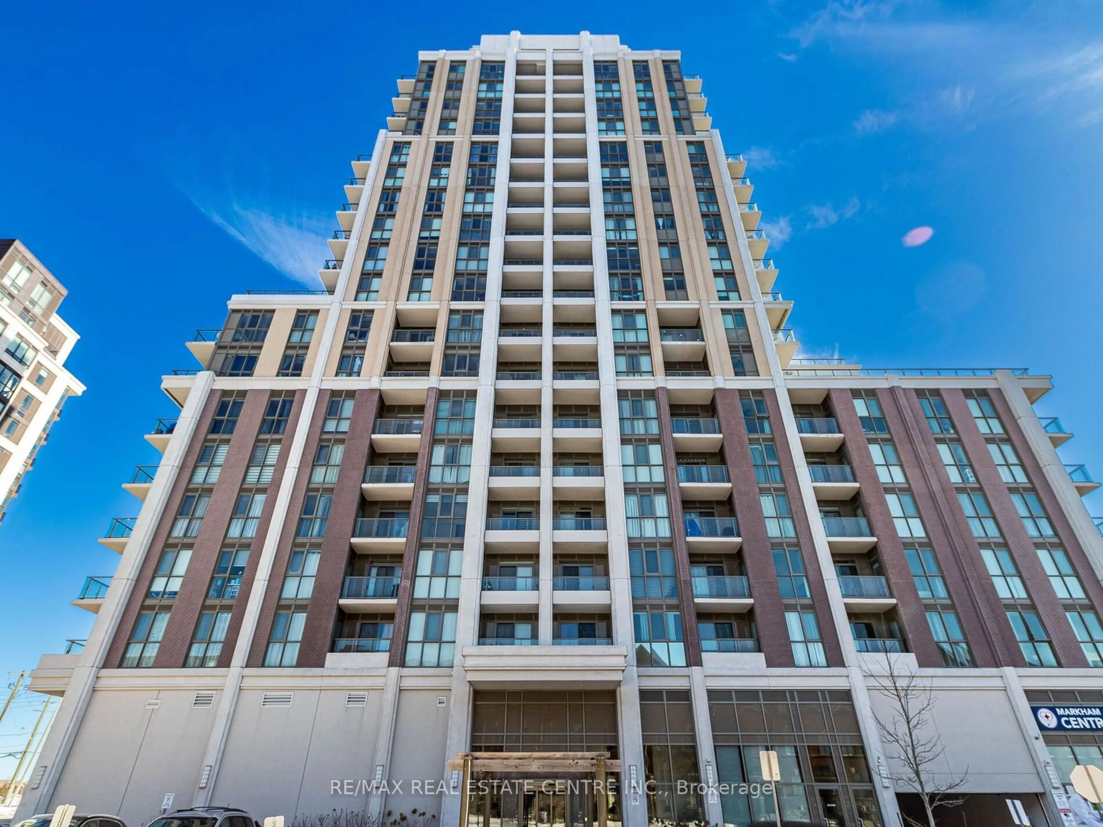 A pic from exterior of the house or condo for 9560 Markham Rd #1805, Markham Ontario L6E 0T9