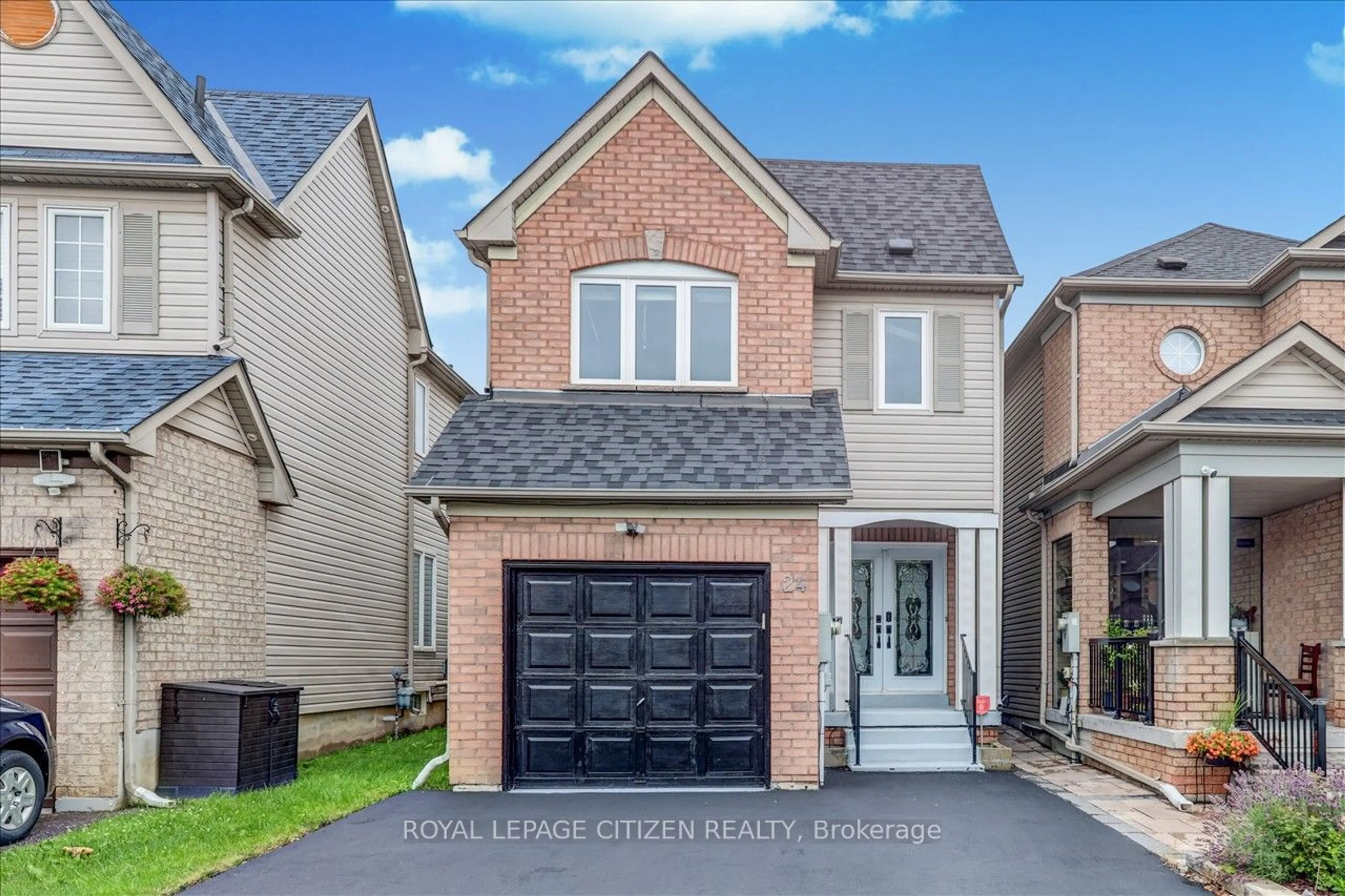 Home with brick exterior material for 24 Holloway Rd, Markham Ontario L3S 4P2