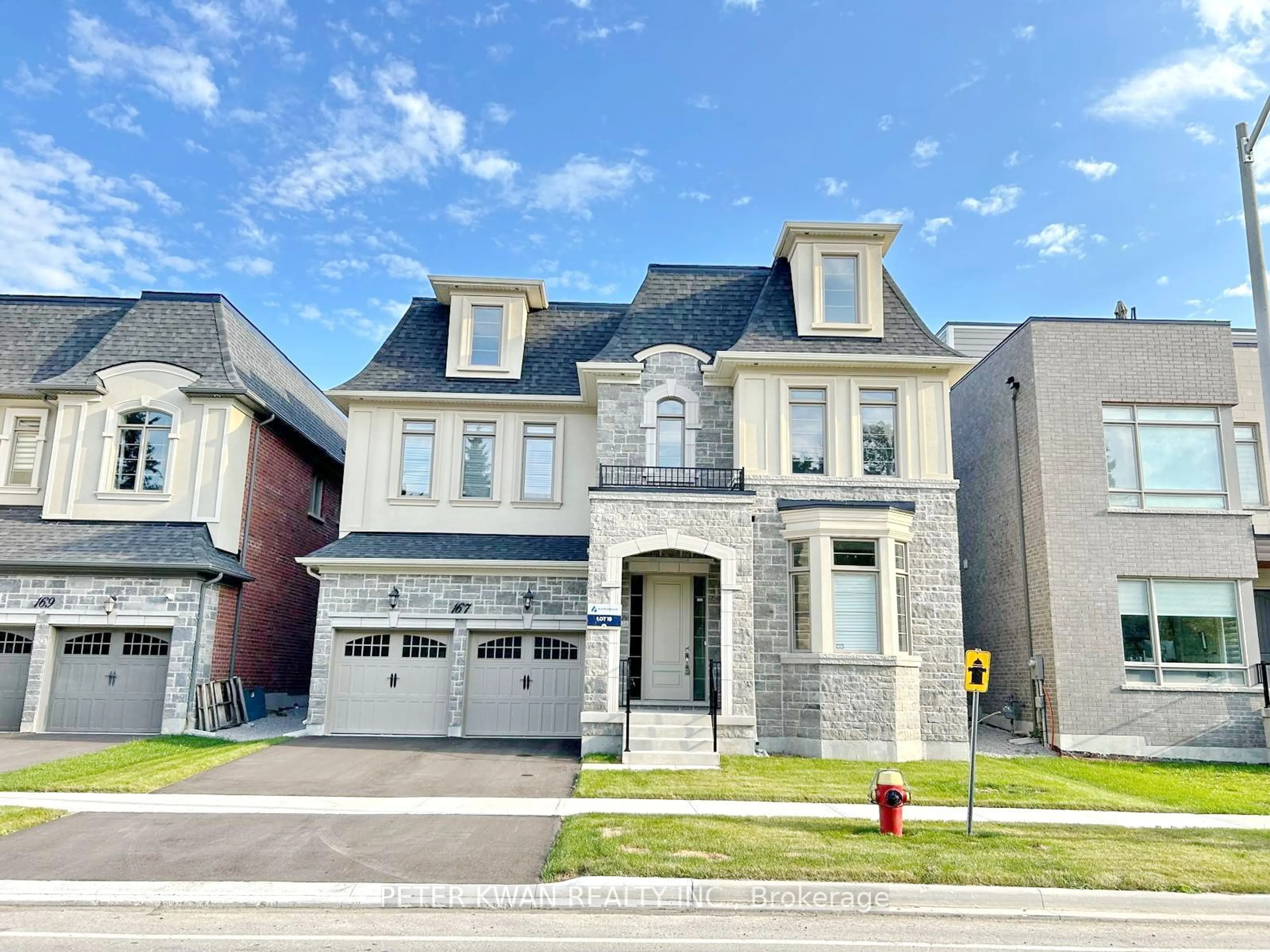 Home with brick exterior material for 167 Hillsview Dr, Richmond Hill Ontario L4C 3E2