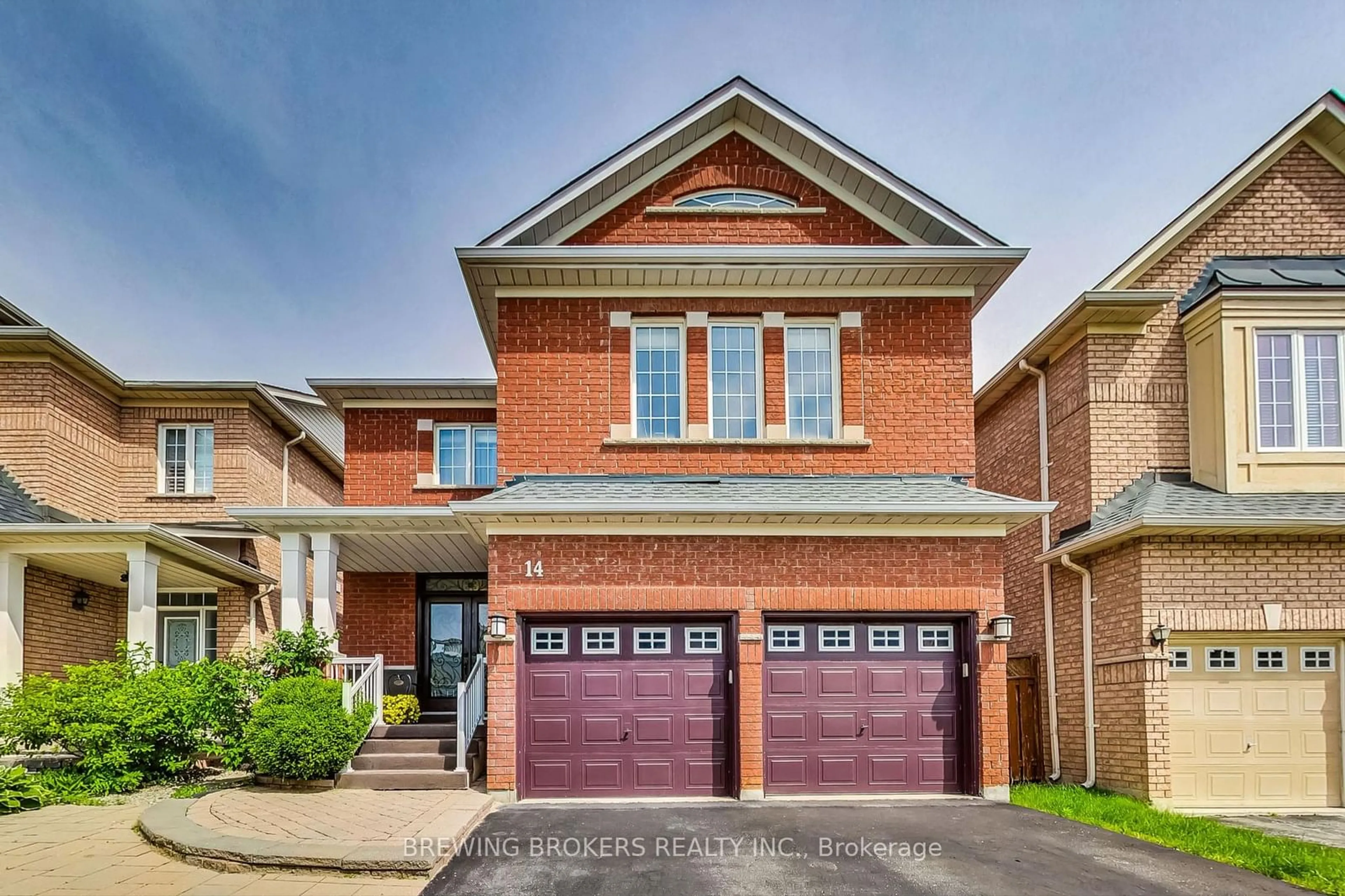 Home with brick exterior material for 14 Bentwood Cres, Vaughan Ontario L4J 8R3