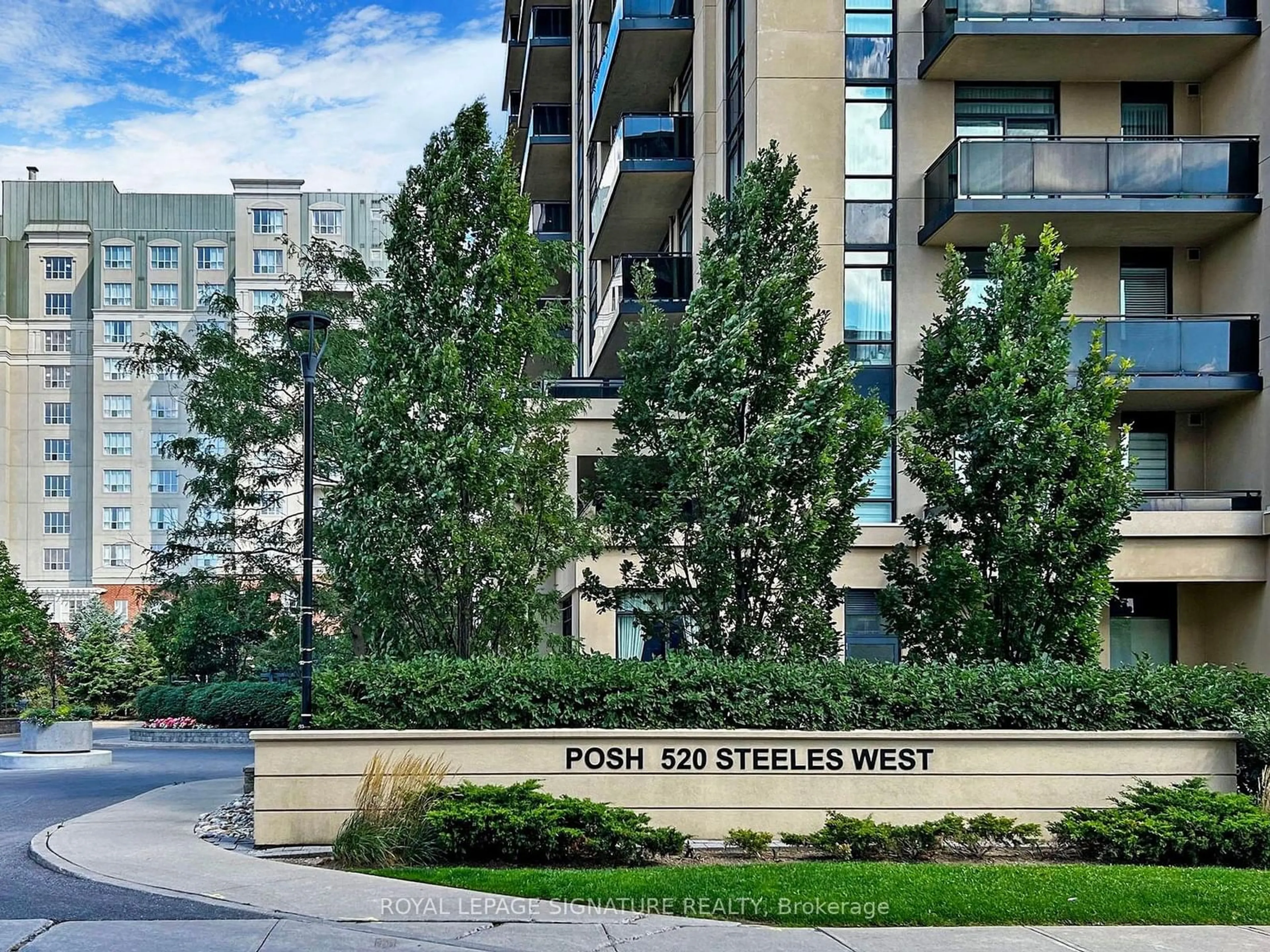 A pic from exterior of the house or condo for 520 Steeles Ave #1011, Vaughan Ontario L4J 0H2