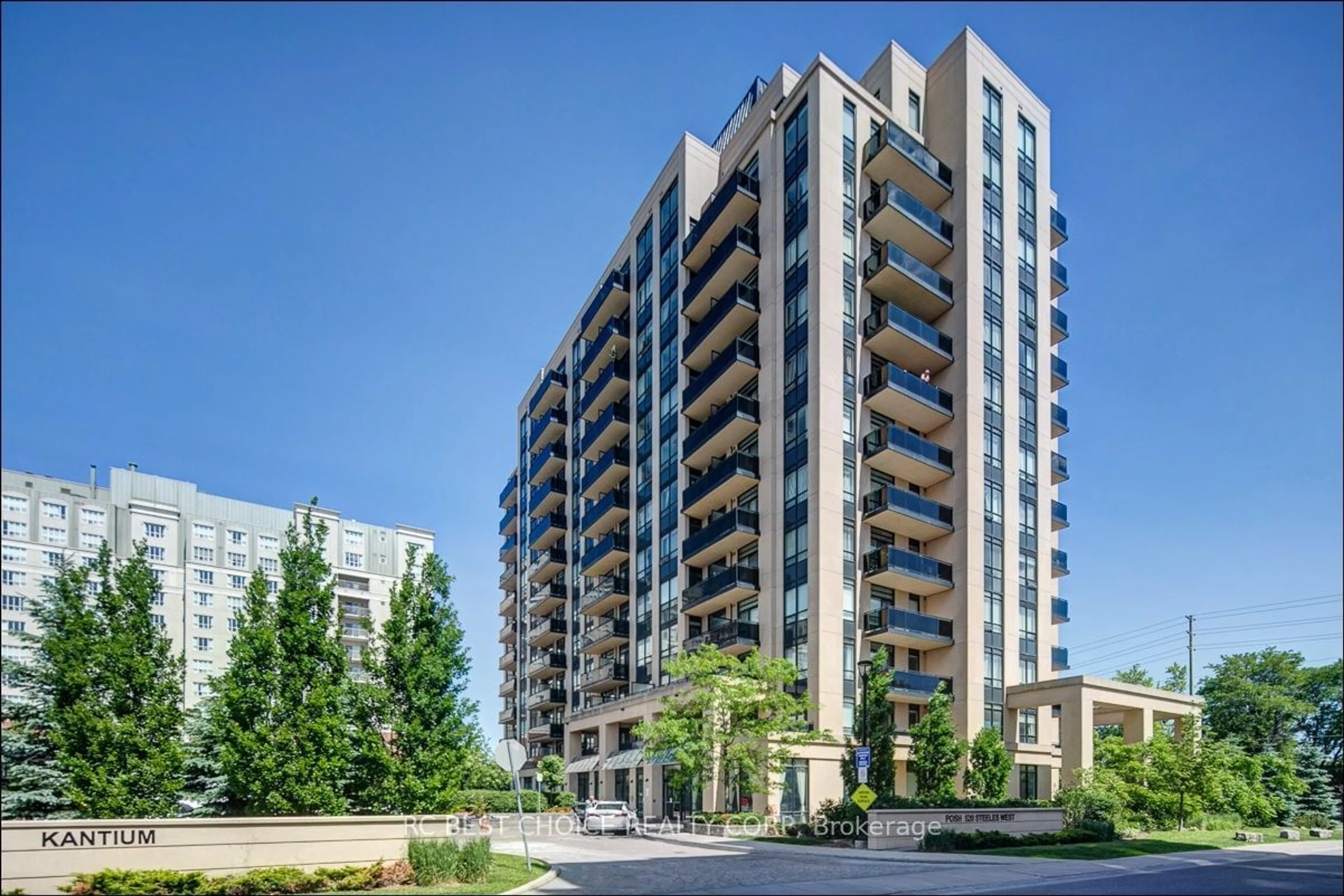 A pic from exterior of the house or condo for 520 STEELES Ave #1505, Vaughan Ontario L4J 0H2