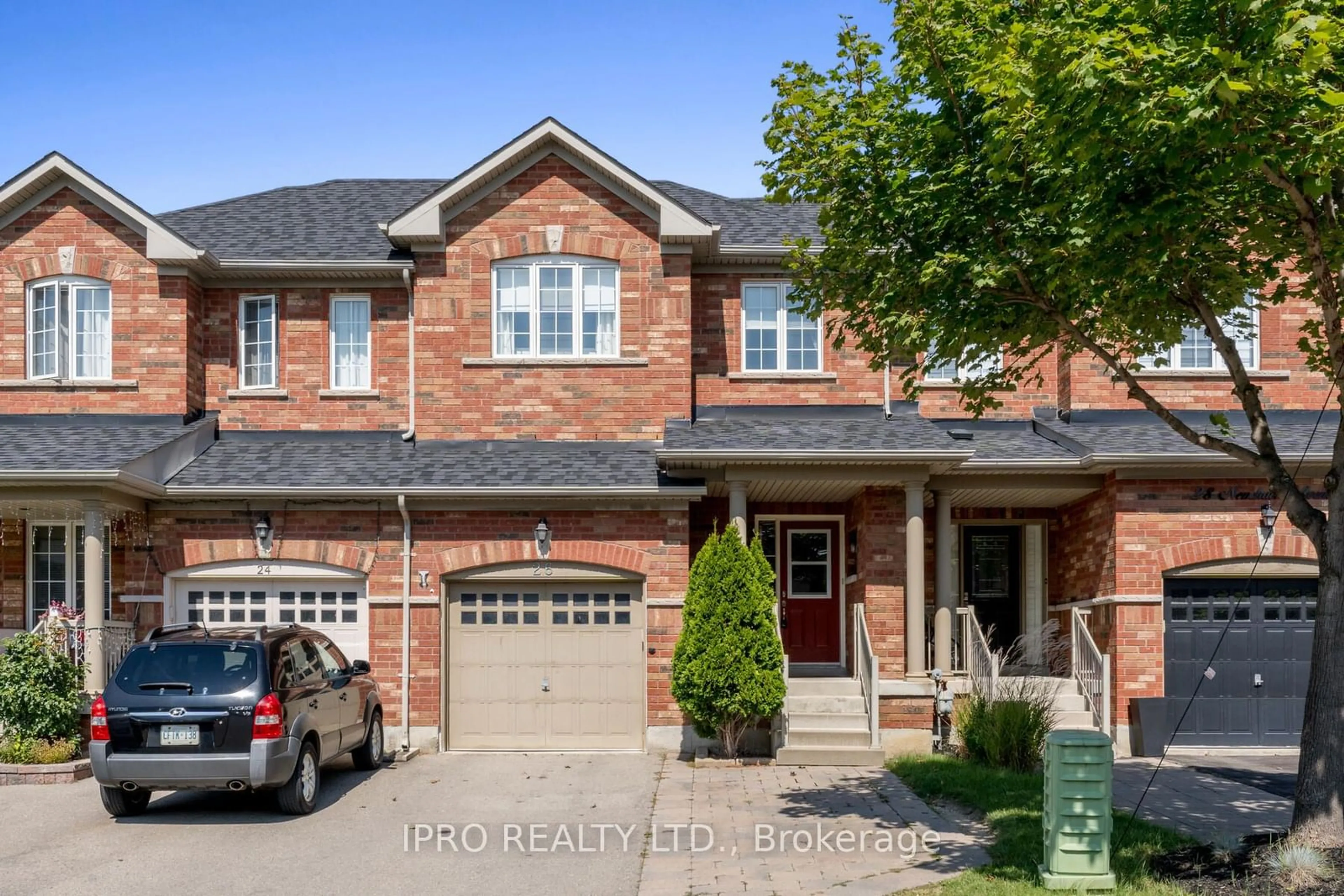 Home with brick exterior material, street for 26 Neuchatel Ave, Vaughan Ontario L4H 2Y2