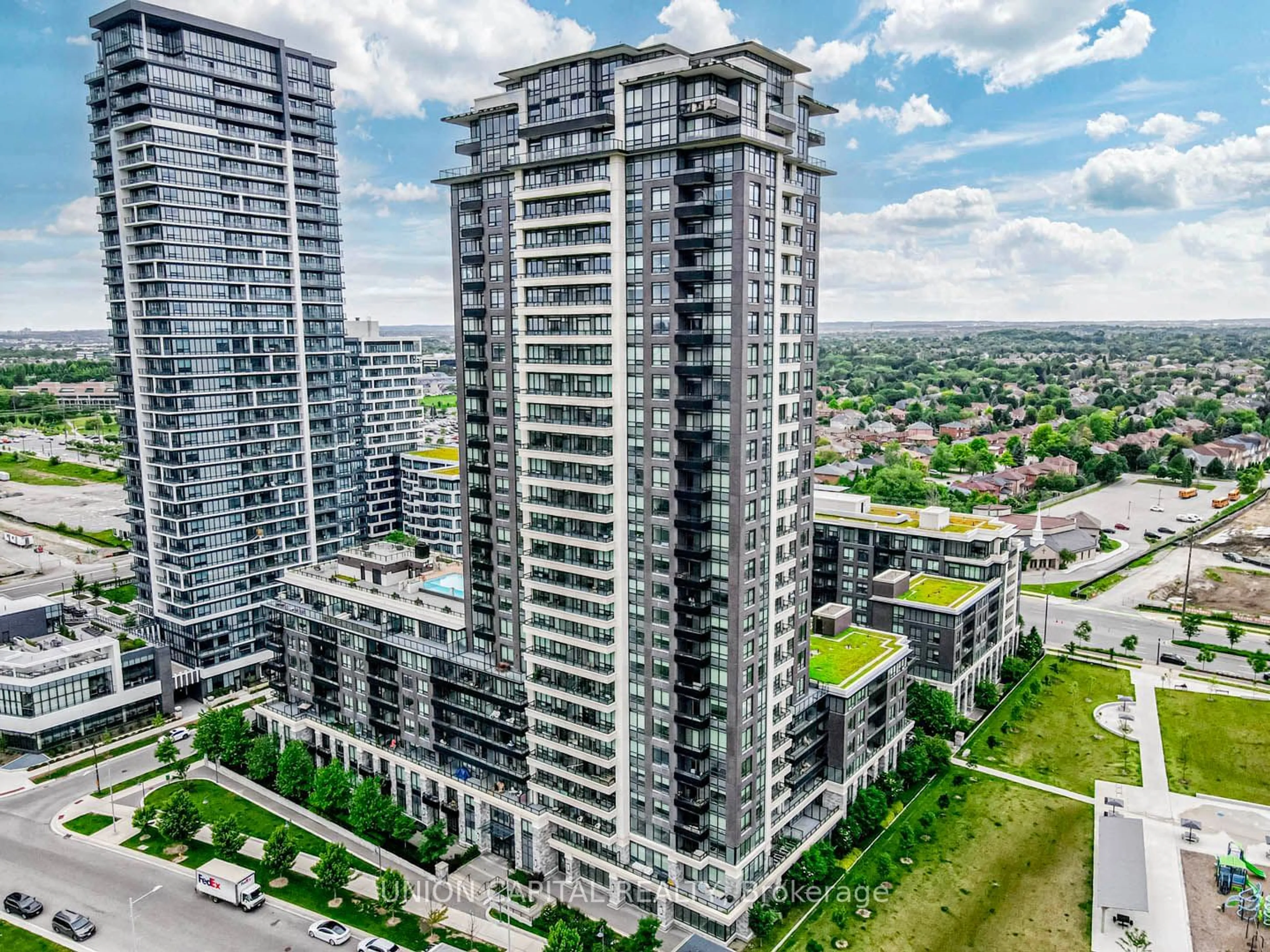 A pic from exterior of the house or condo for 15 Water Walk Dr #509, Markham Ontario L6G 0G2