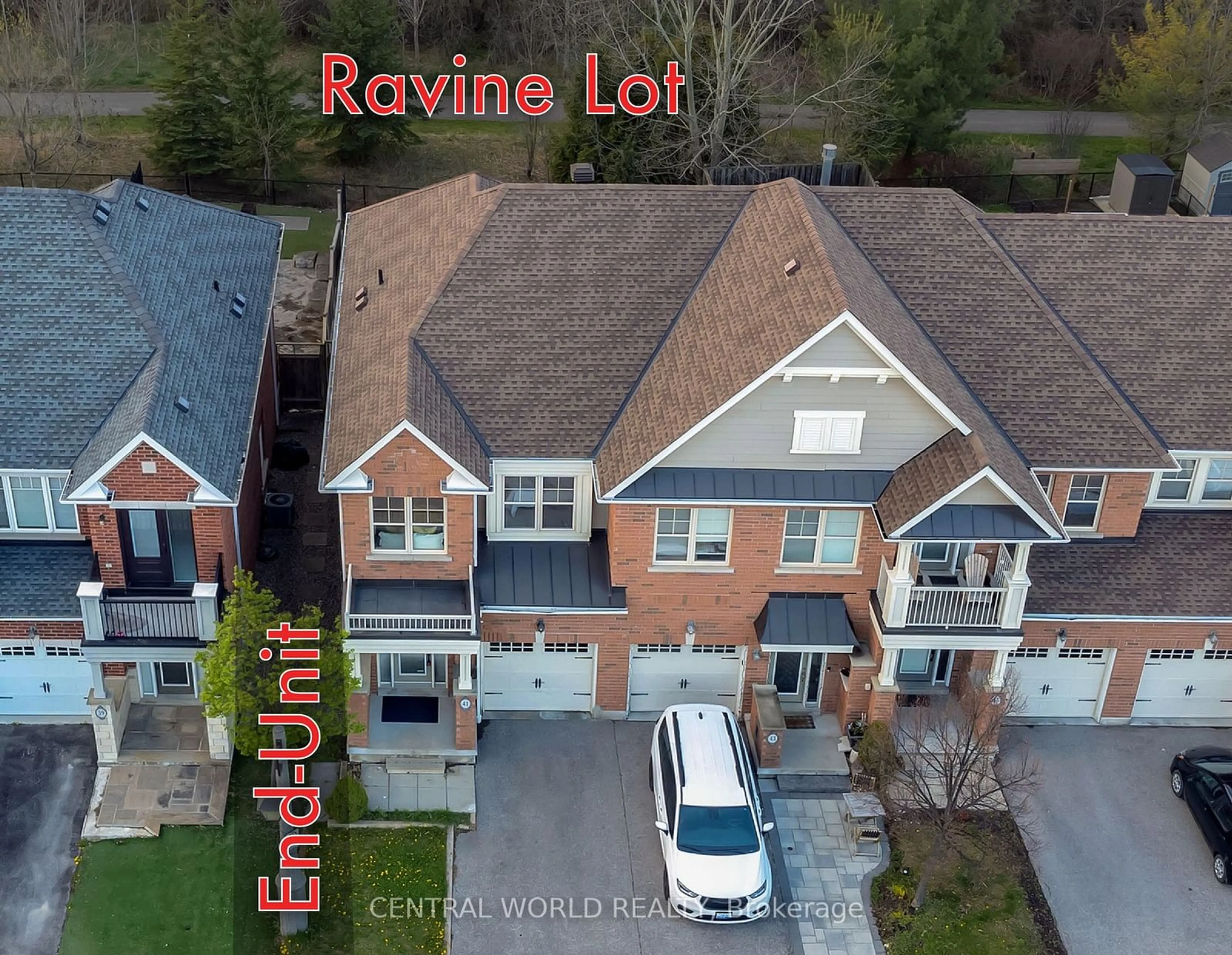 Frontside or backside of a home, the street view for 41 Northwest Passage, Whitchurch-Stouffville Ontario L4A 0T2