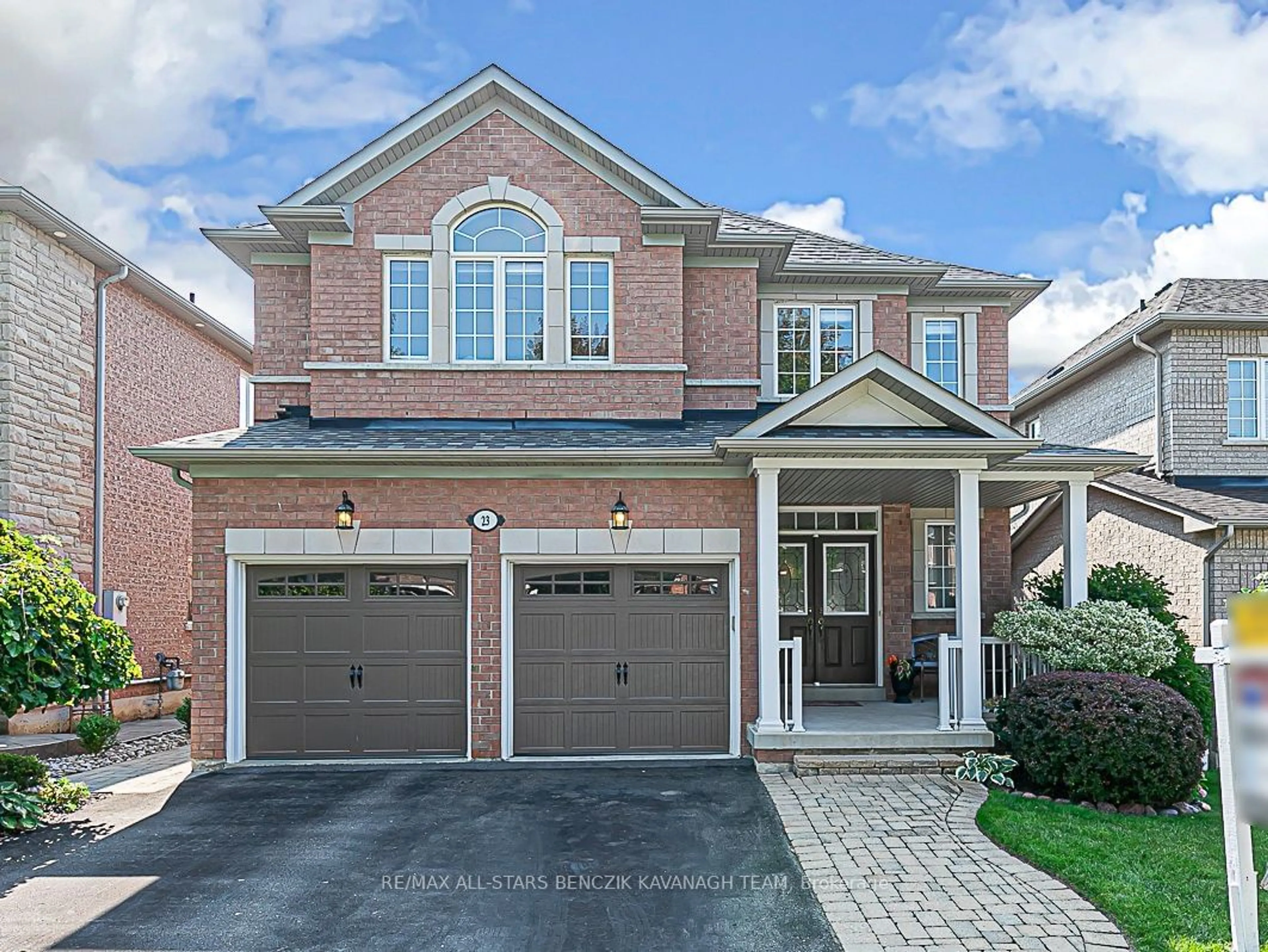 Home with brick exterior material for 23 Batchford Cres, Markham Ontario L6B 0C1