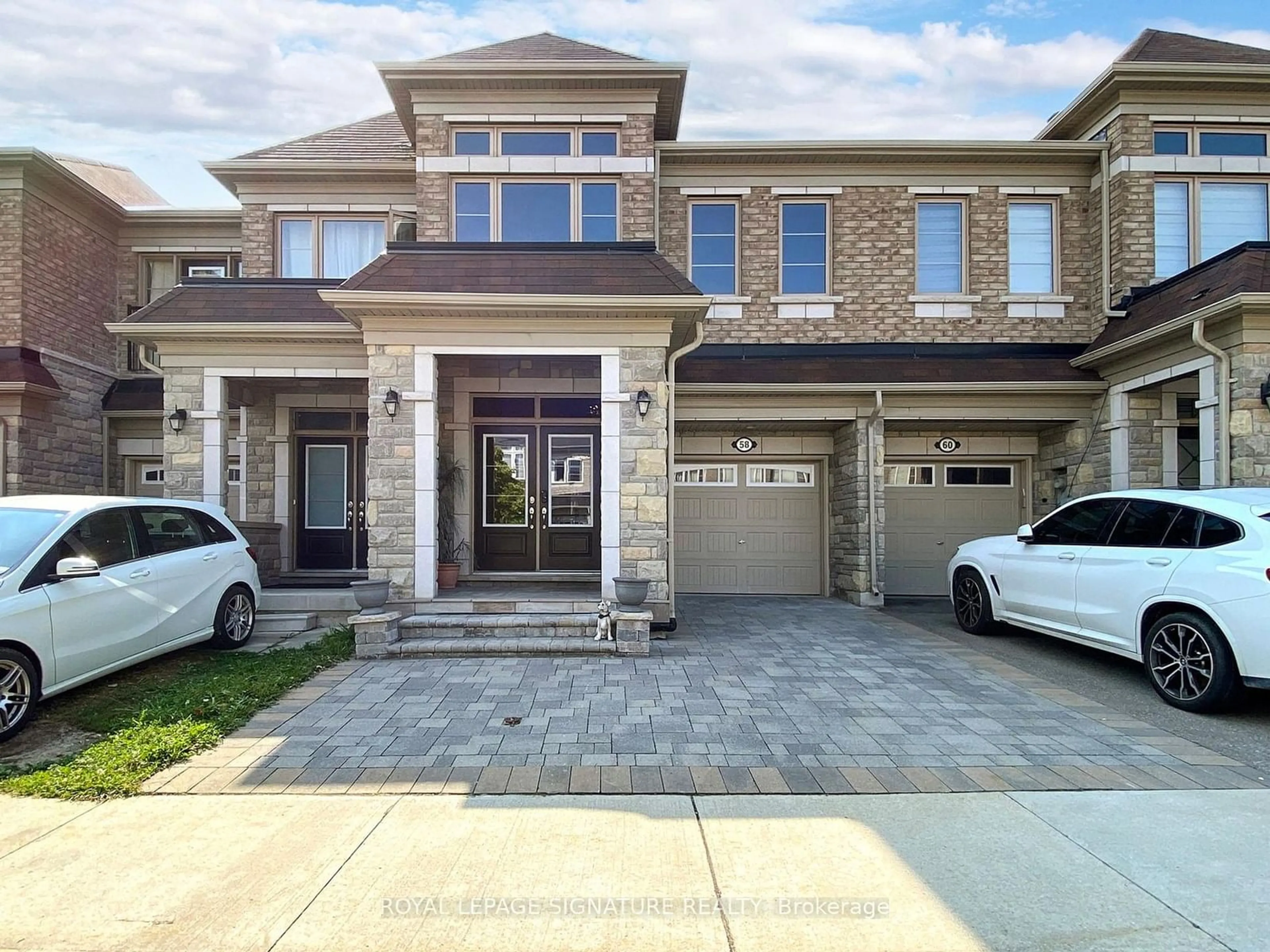 Home with brick exterior material for 58 Vedette Way, Vaughan Ontario L4H 4K3