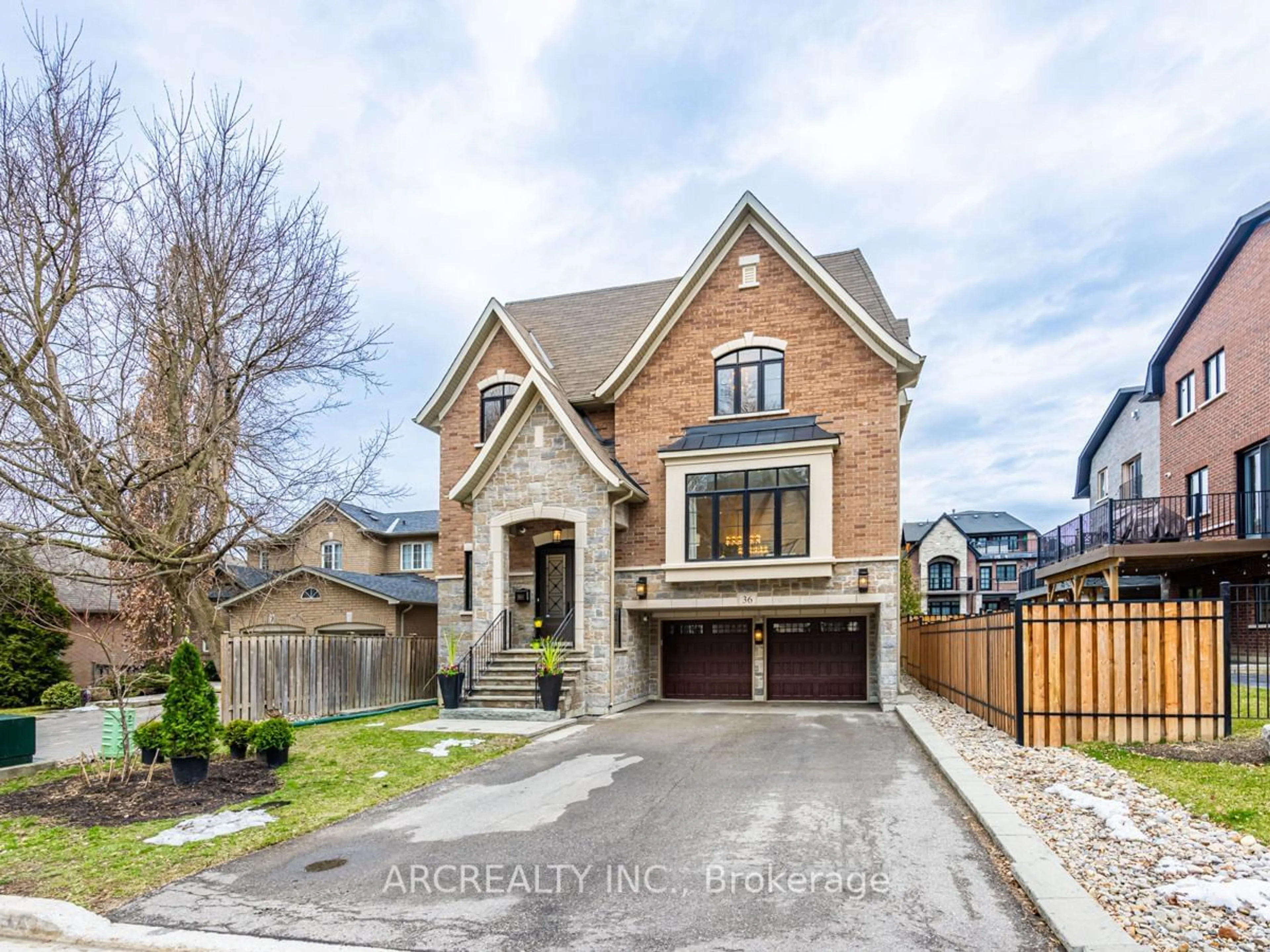 Home with brick exterior material for 36 Nattress St Ave, Vaughan Ontario L4L 4G8