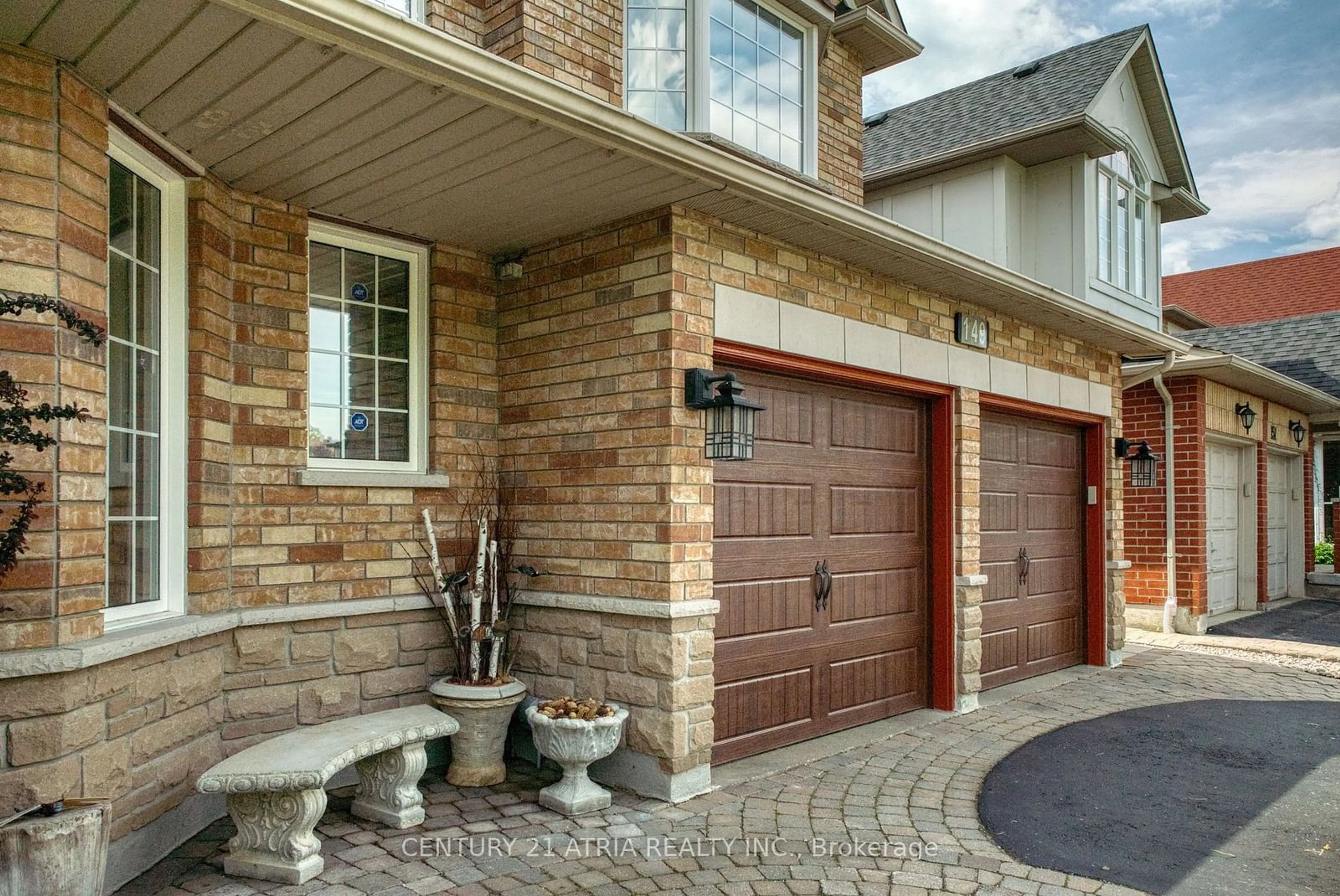 Home with brick exterior material for 149 Russell Jarvis Dr, Markham Ontario L3S 4L1