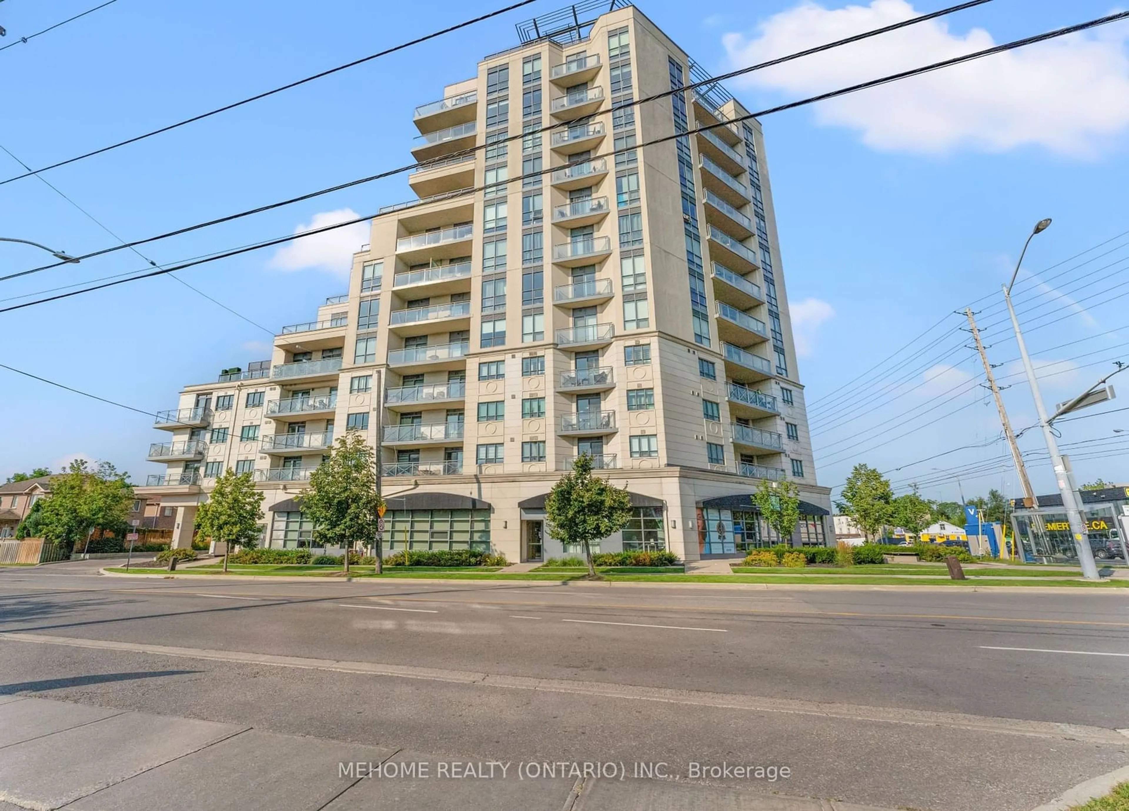 A pic from exterior of the house or condo for 7730 Kipling Ave #1208, Vaughan Ontario L4L 1Y7